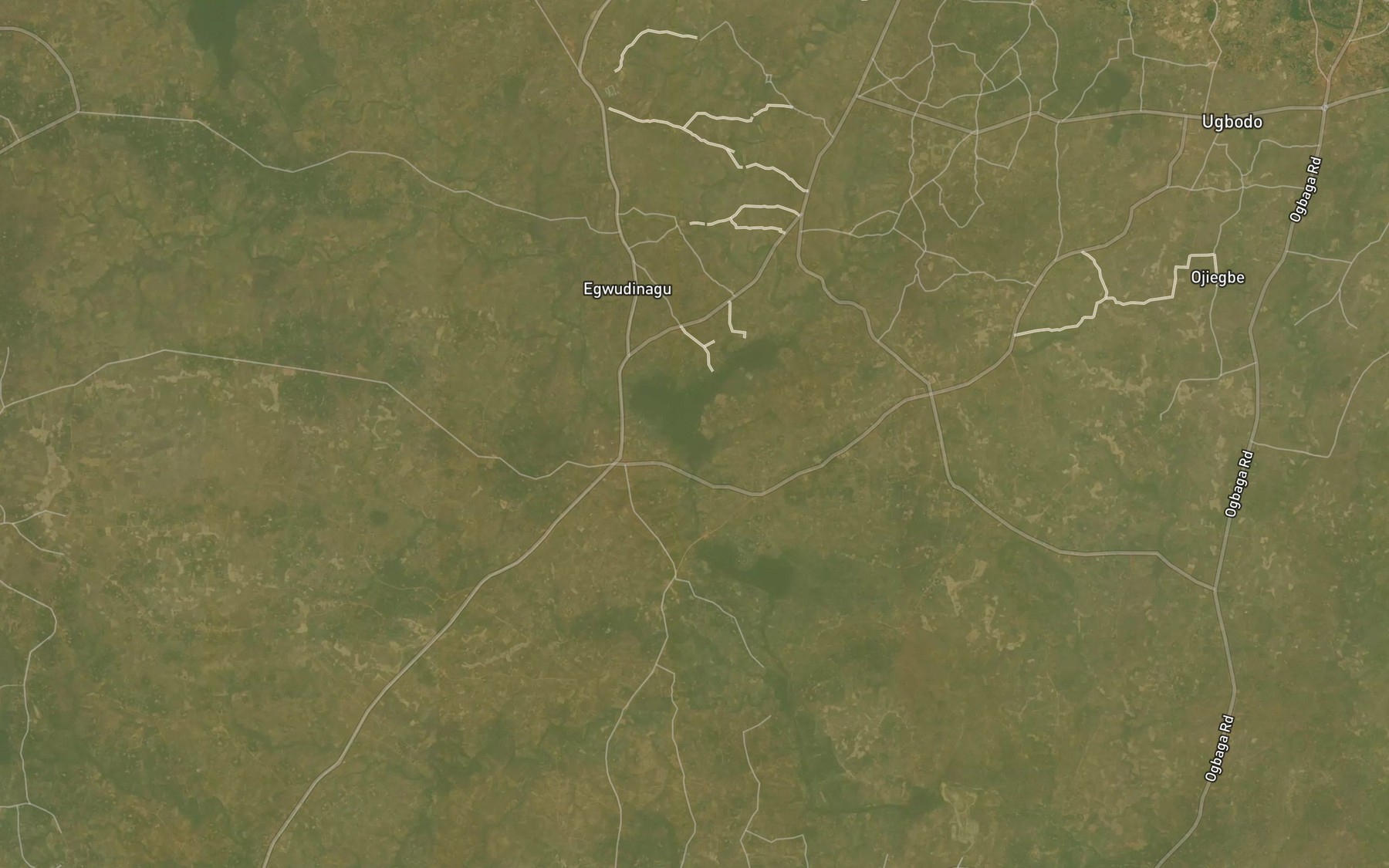 Satellite map of the Ogbogbo