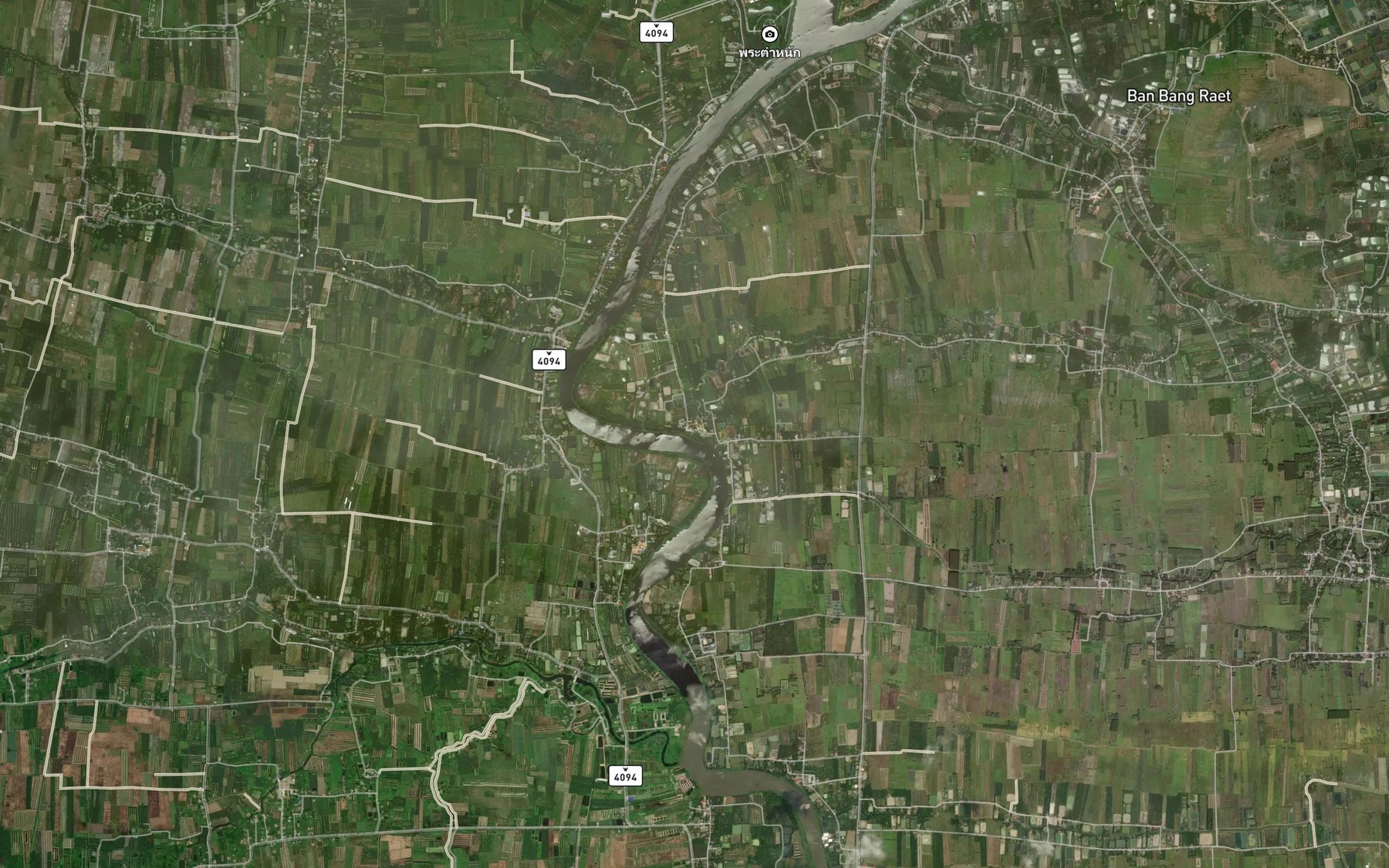 Satellite map of the Khlong Phoeng