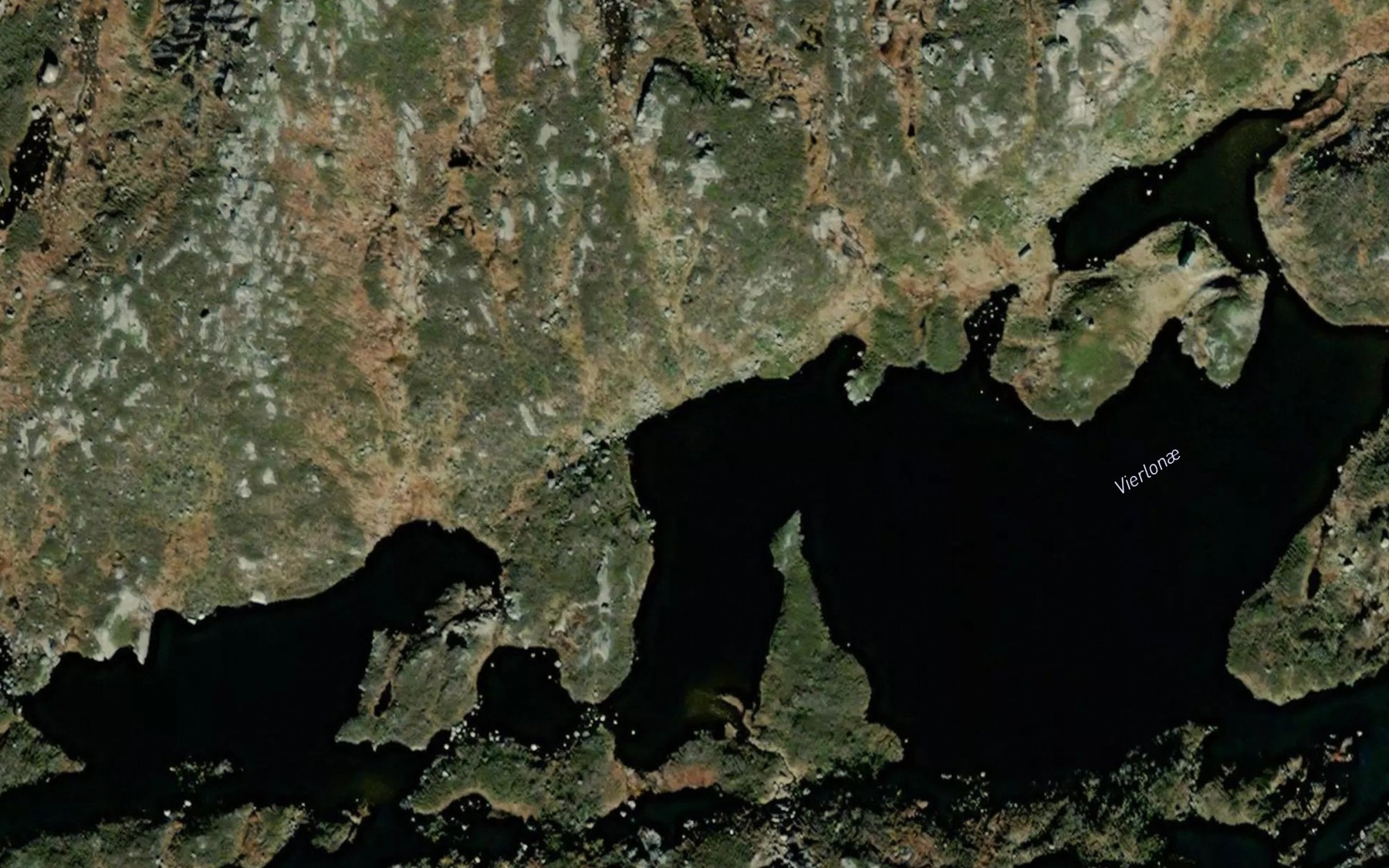 Satellite map of the Vierlonae