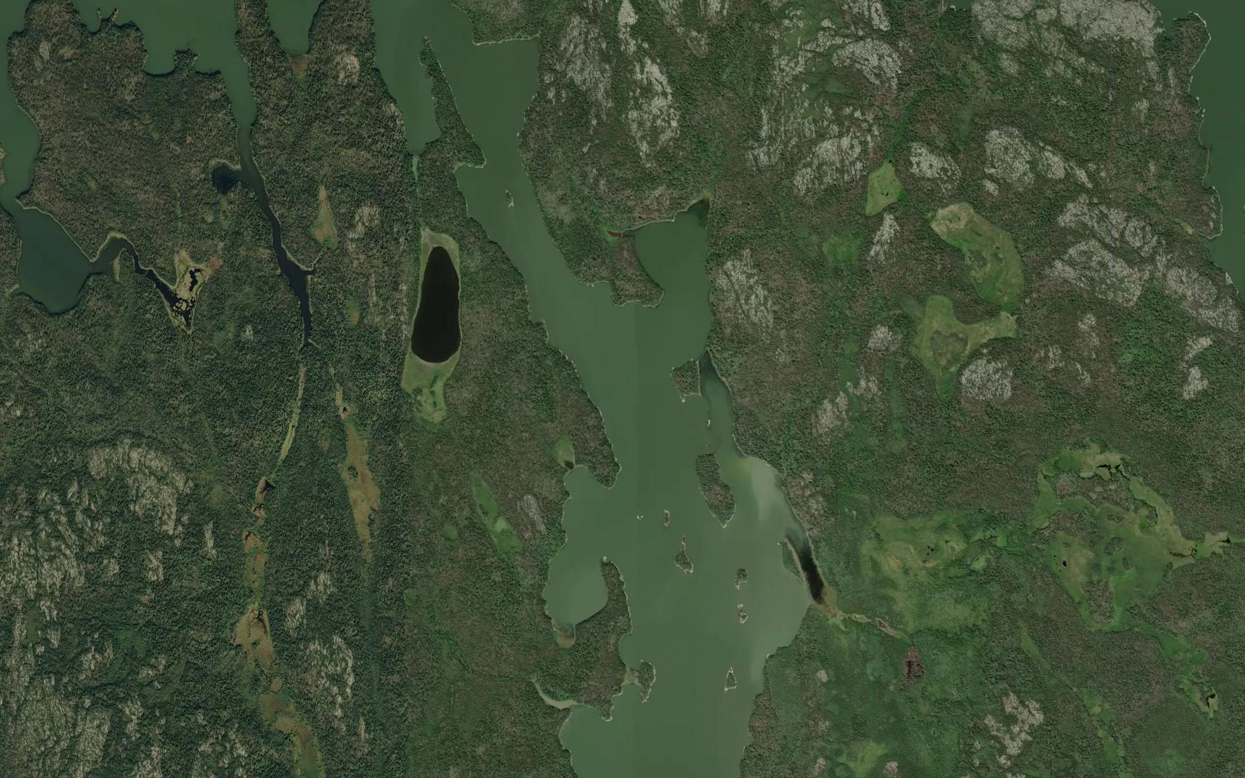 Satellite map of the Pukumuweeseekehao Bay