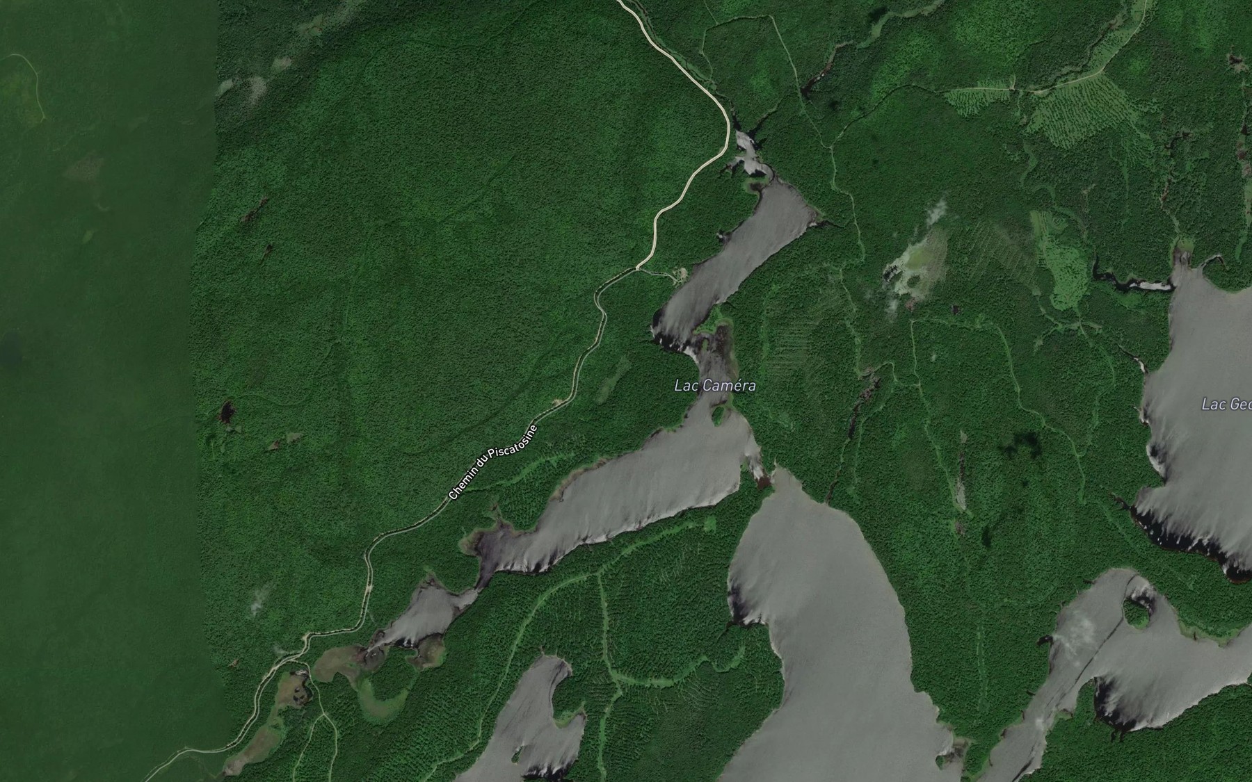 Satellite map of the Baie Guindon