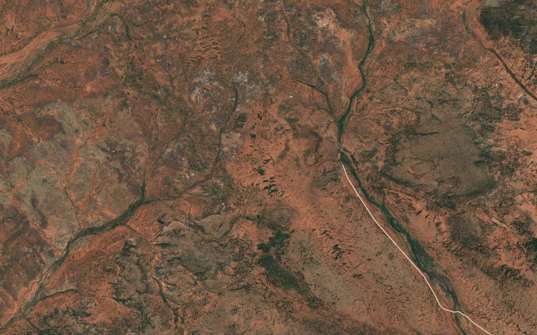 Satellite map of the North Pool