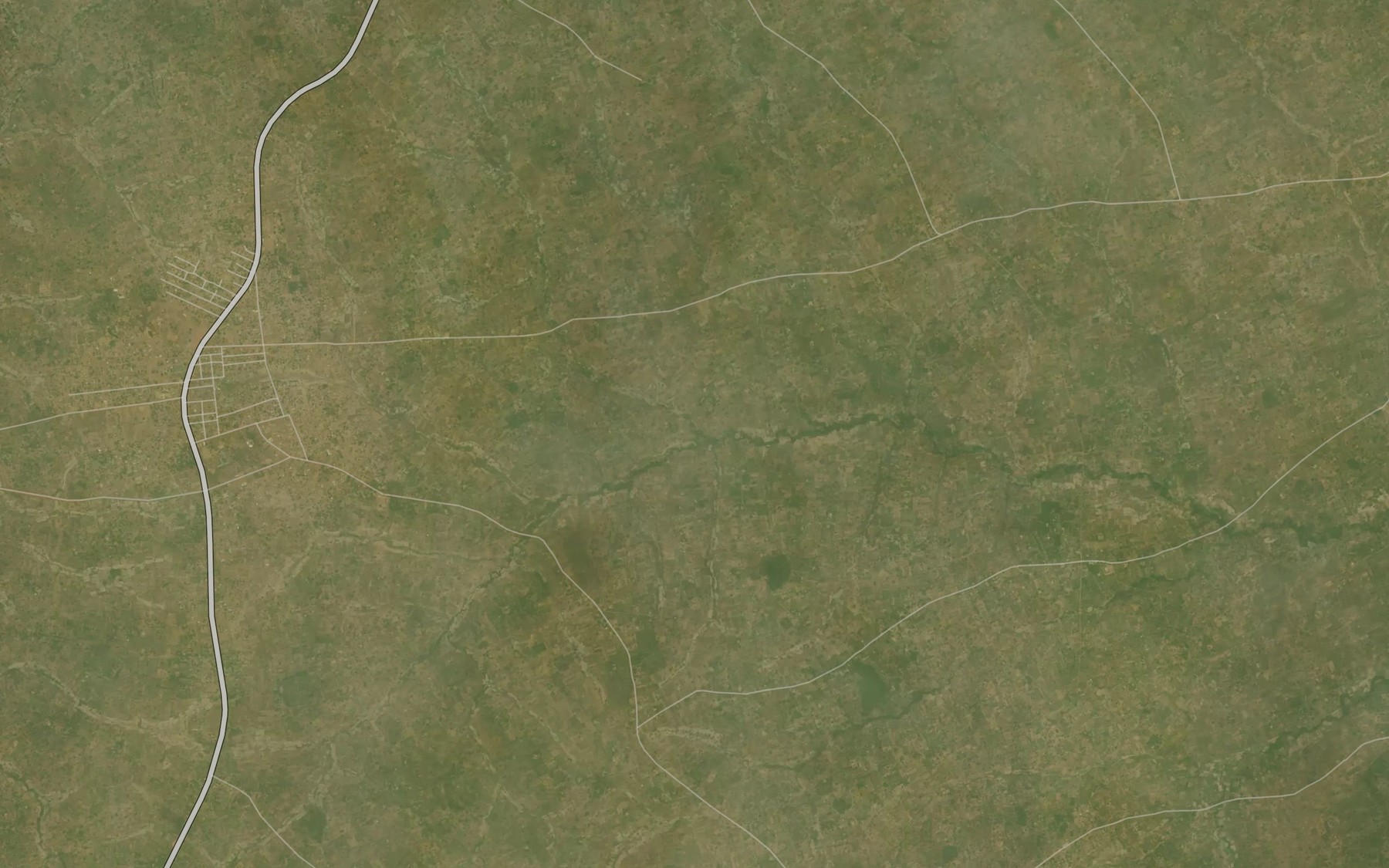 Satellite map of the River Afokper