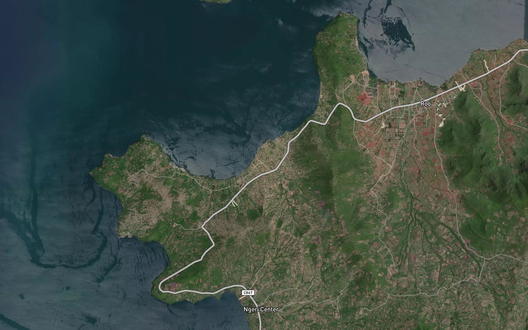 Satellite map of the Kafkigun