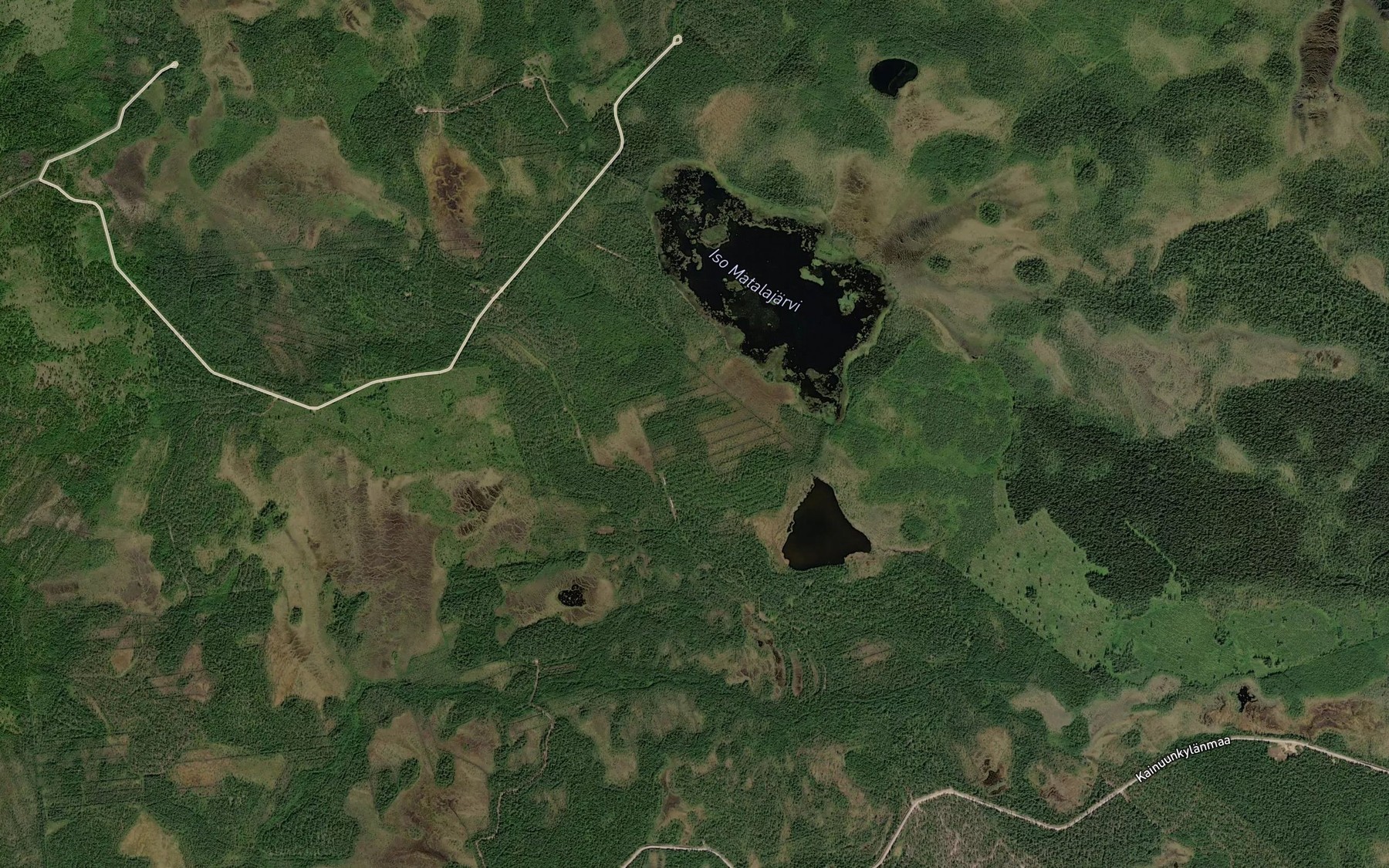 Satellite map of the Matalajarvi
