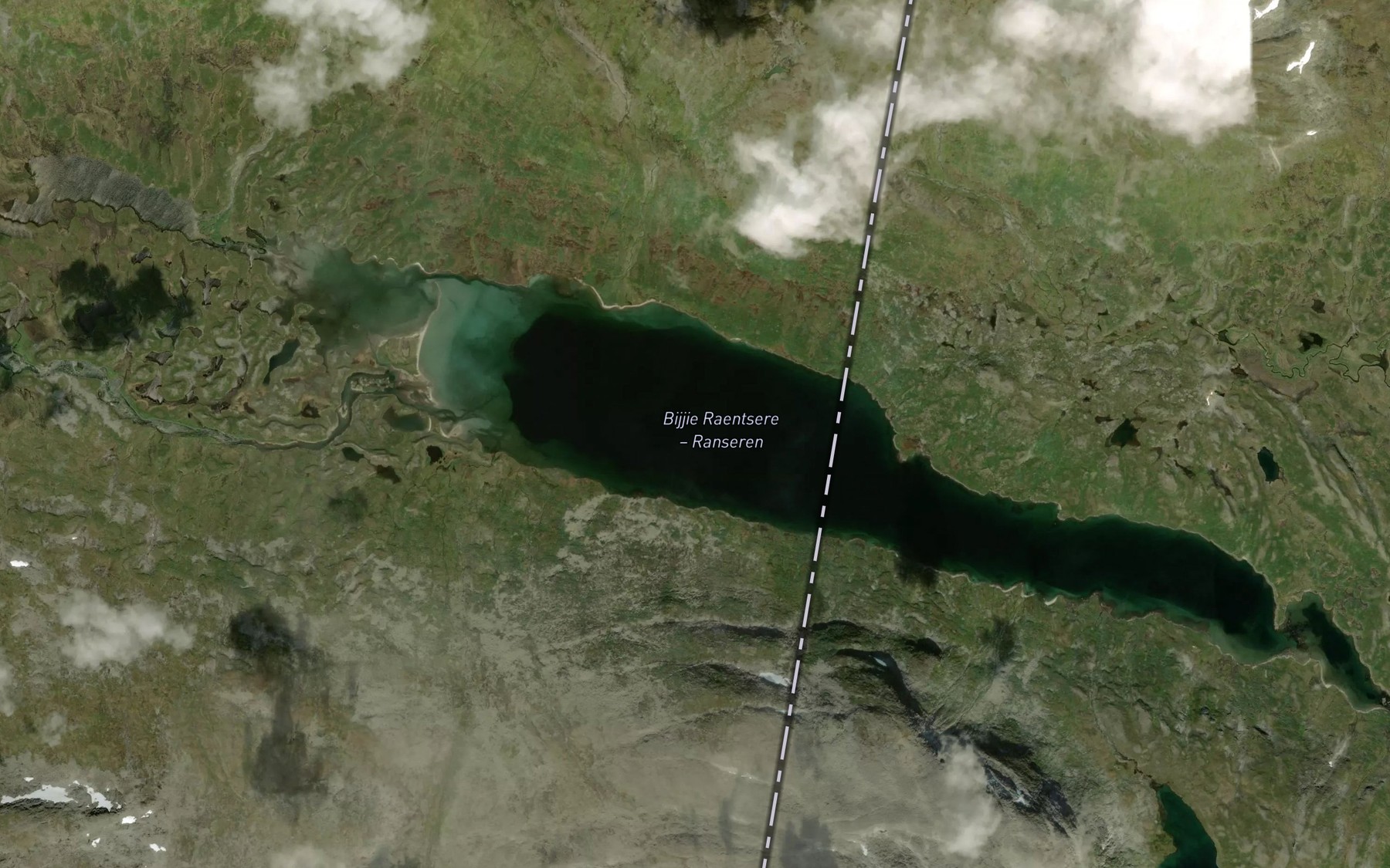 Satellite map of the Ranseren