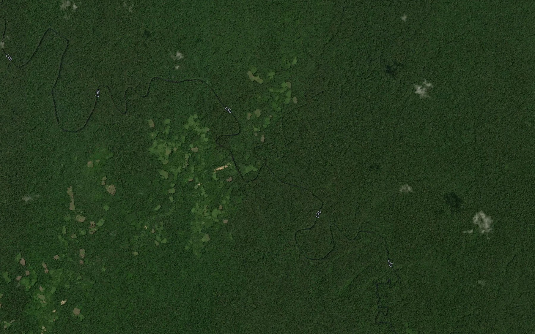 Satellite map of the Nakasingai
