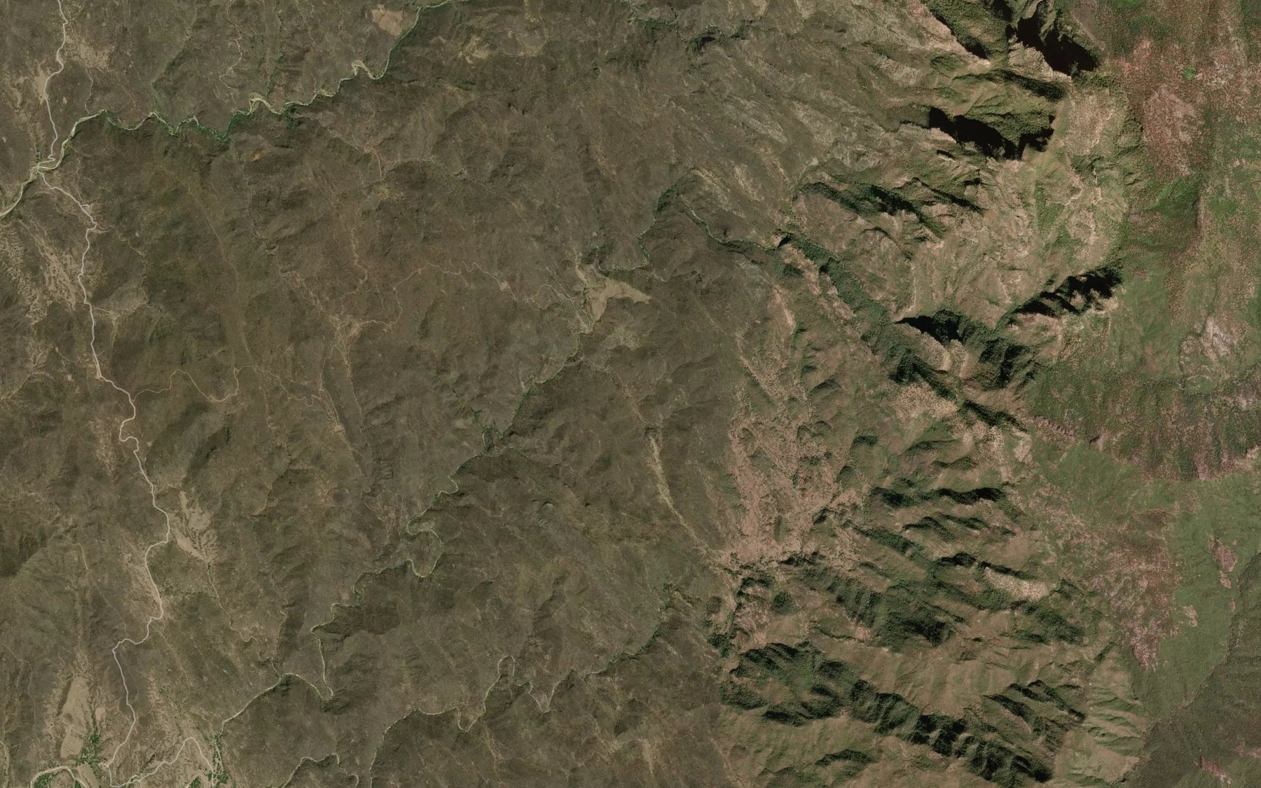 Satellite map of the Canada Catalan