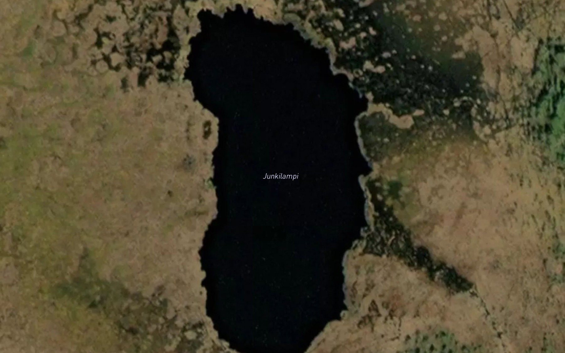 Satellite map of the Junkilampi