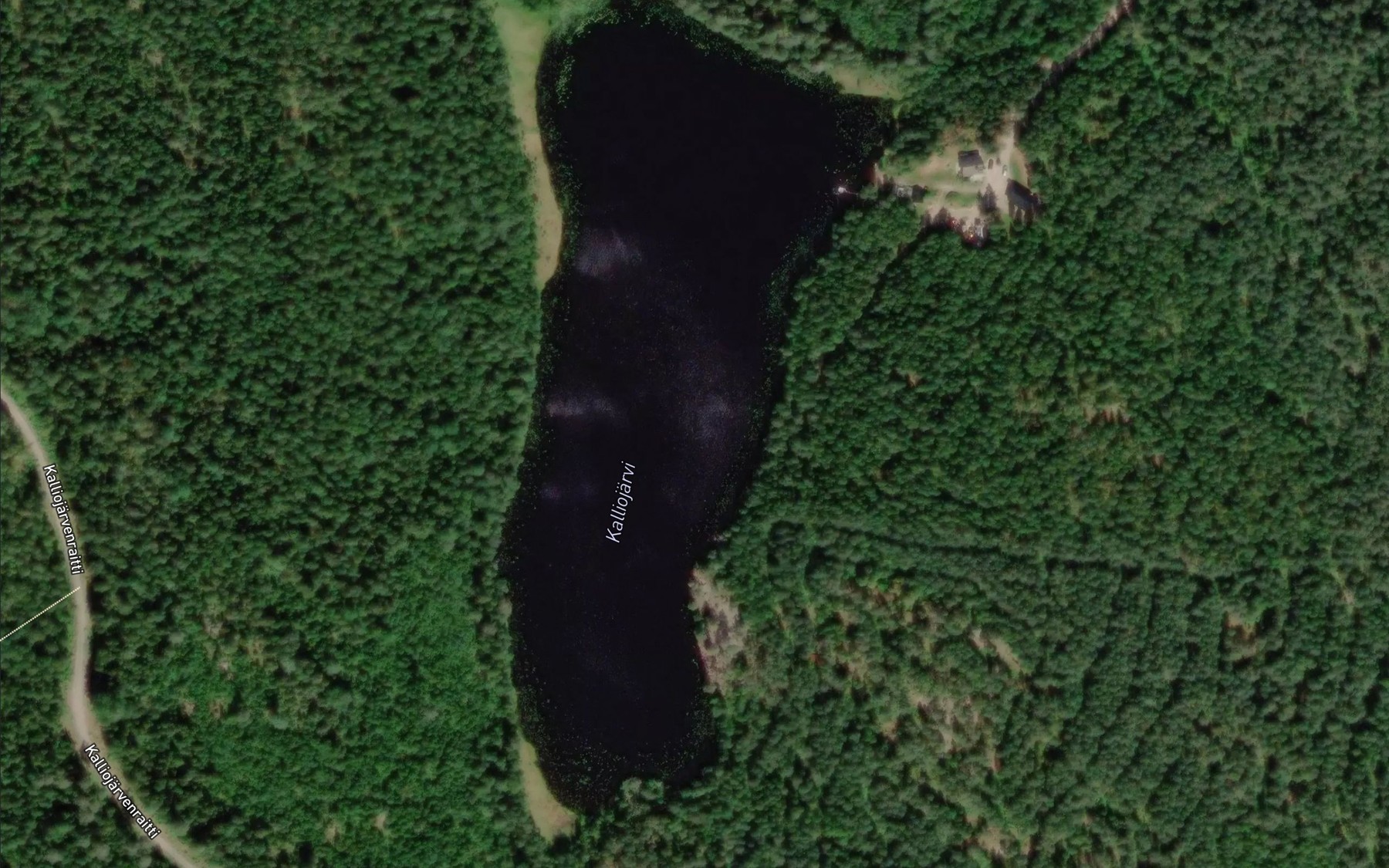 Satellite map of the Kalliojarvi