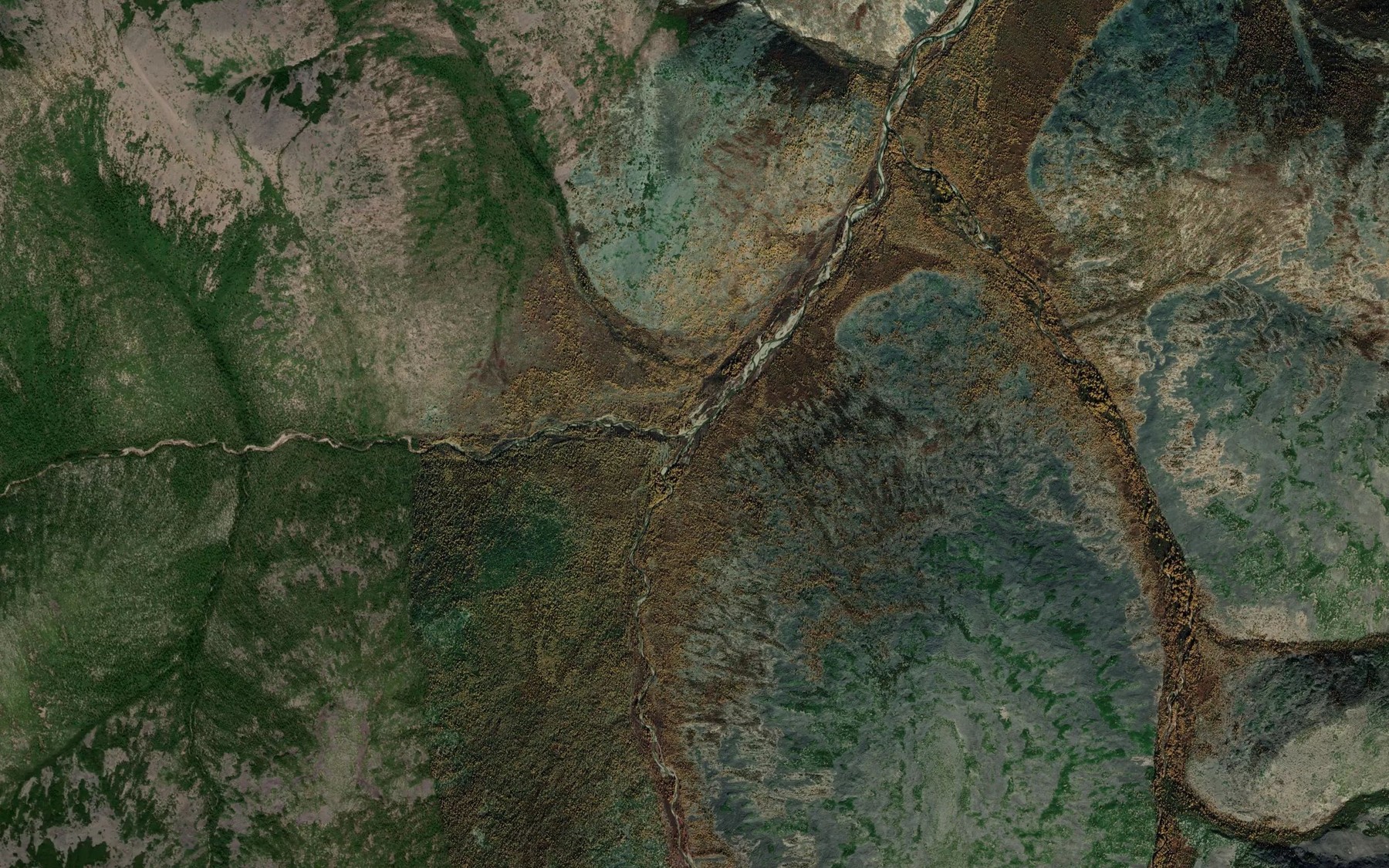 Satellite map of the Bochyngkalakh