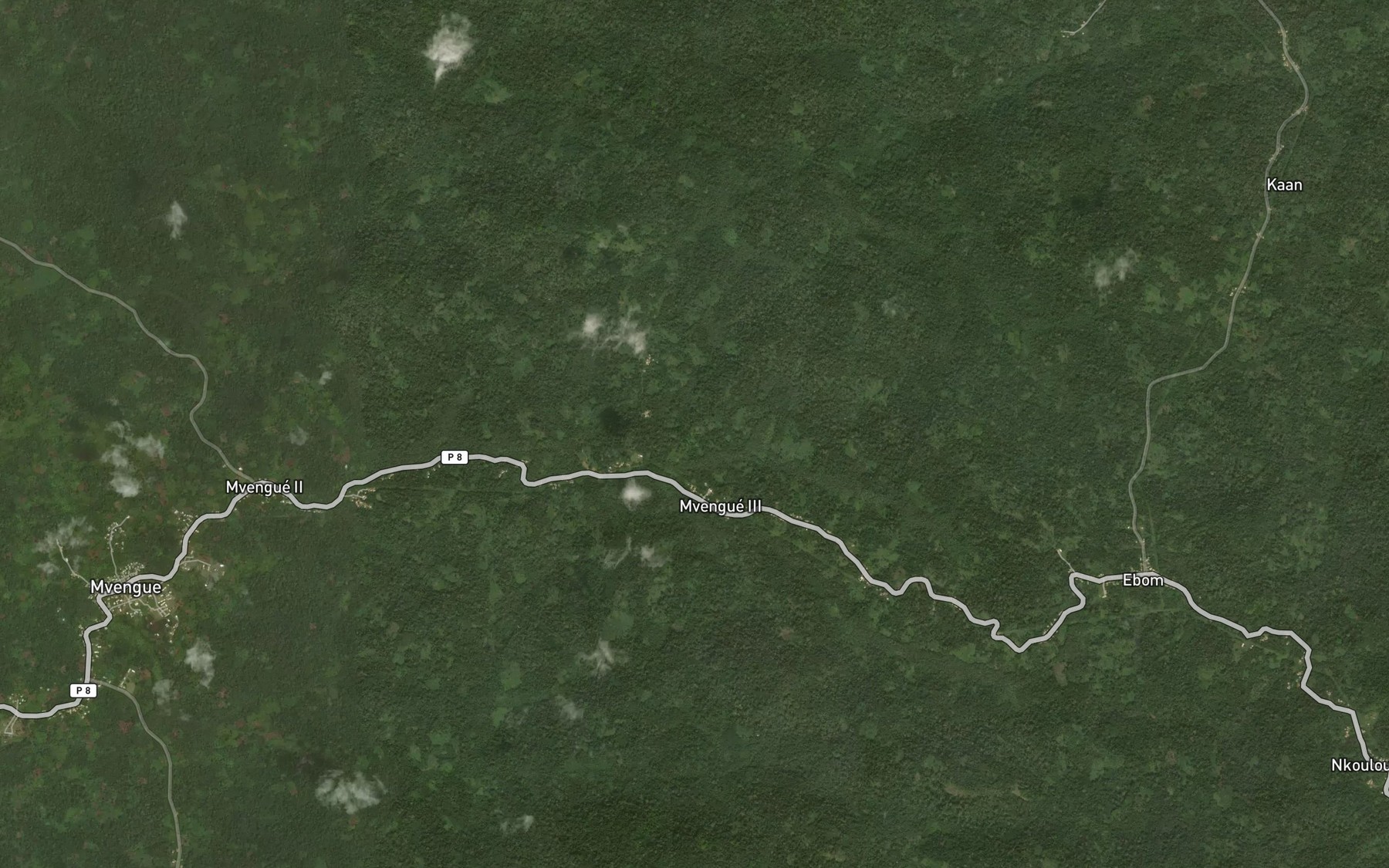 Satellite map of the Lovibi