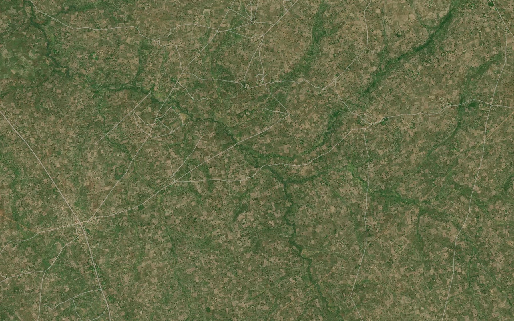 Satellite map of the River Ukondo