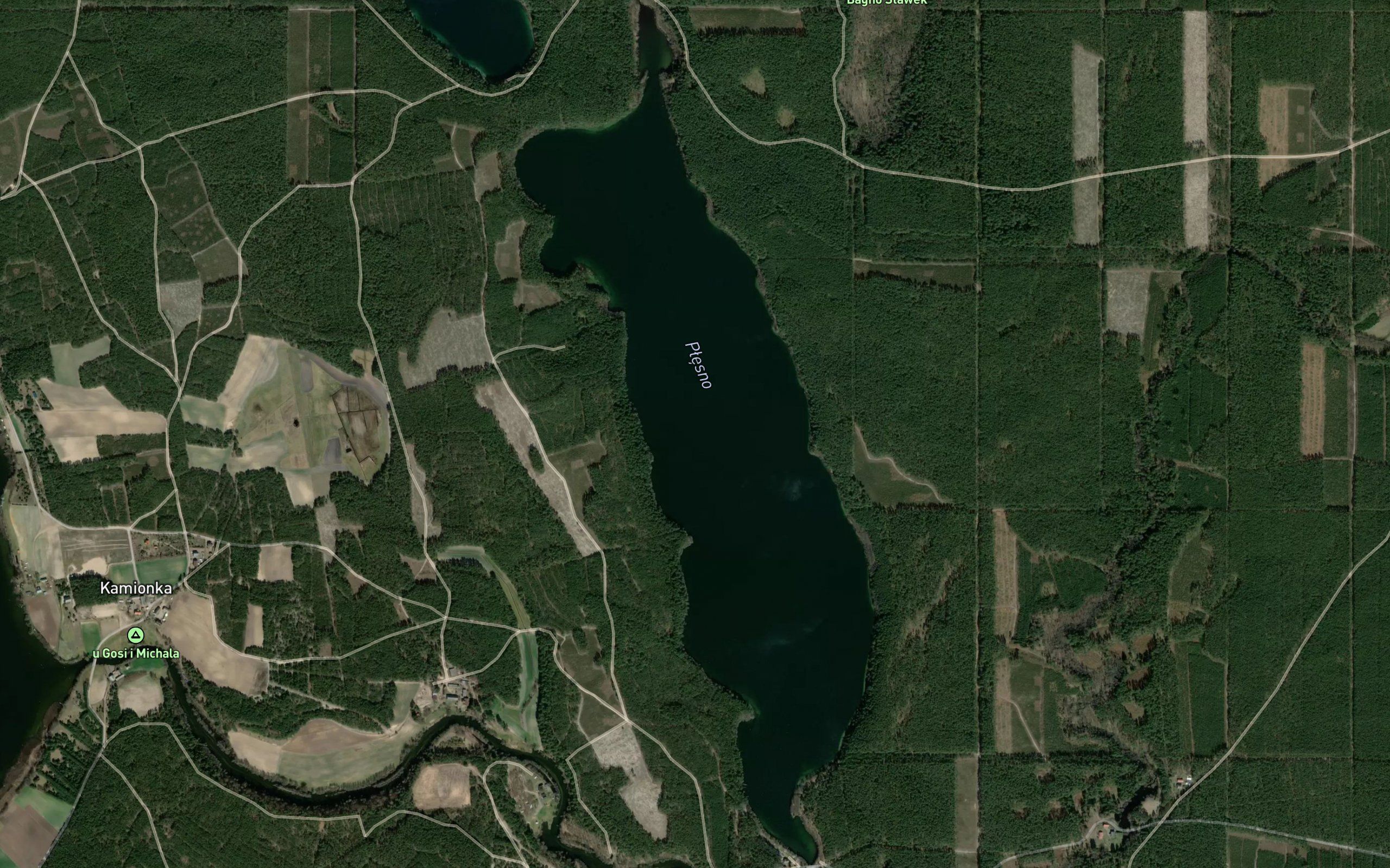 Jezioro Plesno
