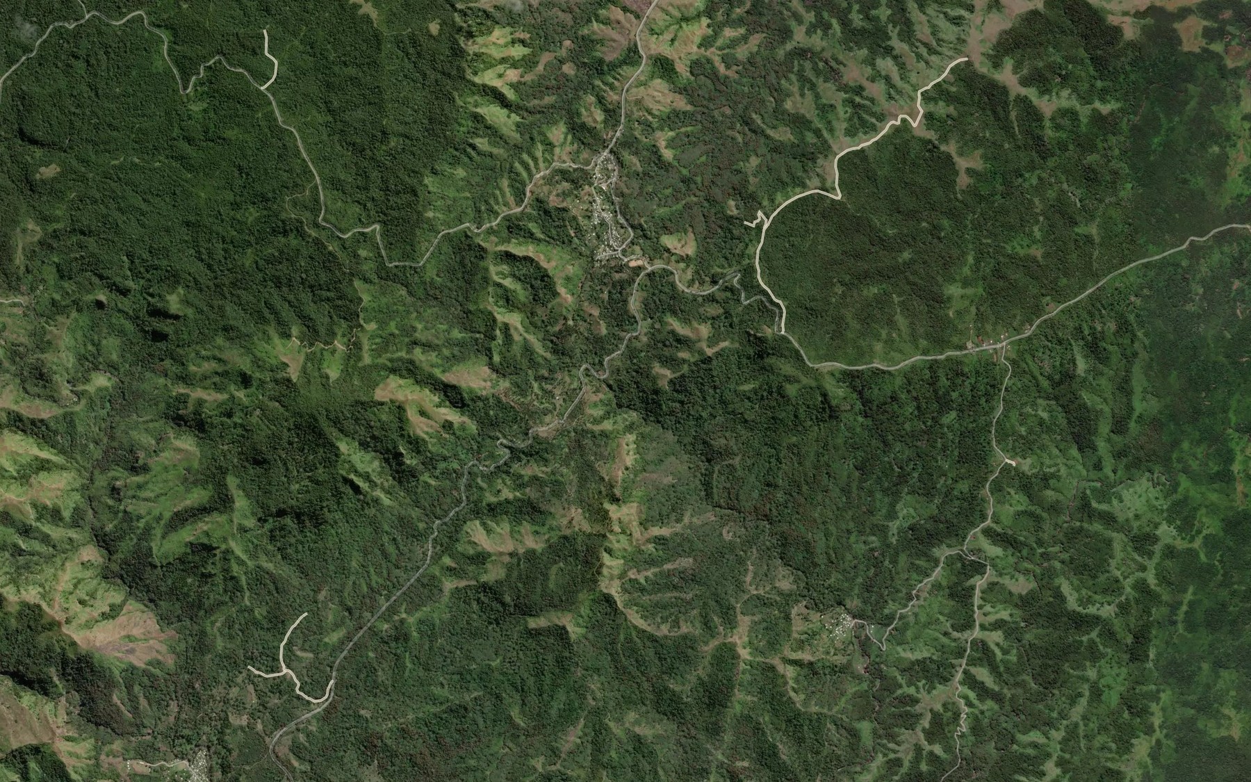Satellite map of the Balebale Creek