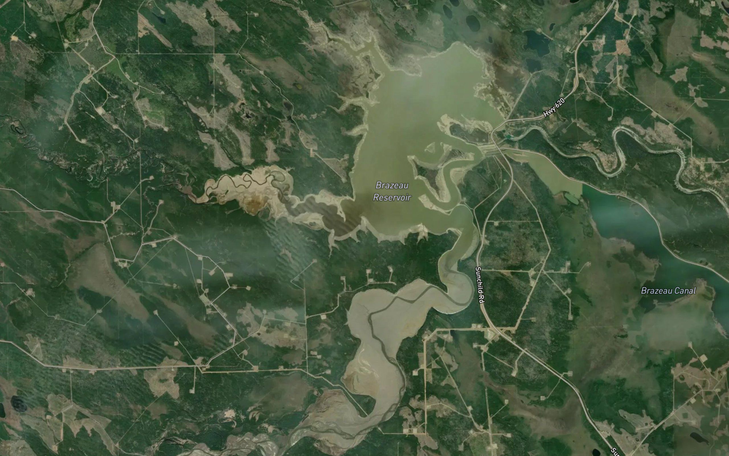 Brazeau Reservoir