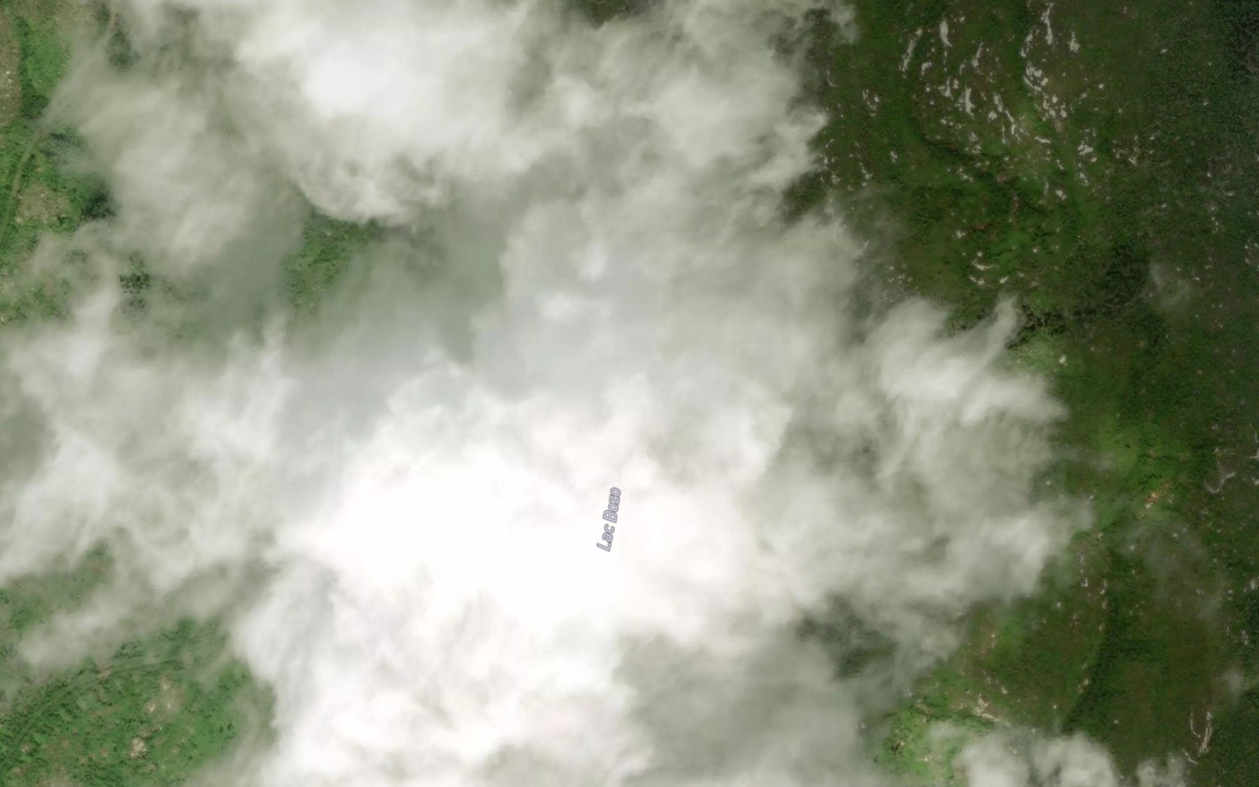 Satellite map of the Lac Bozo