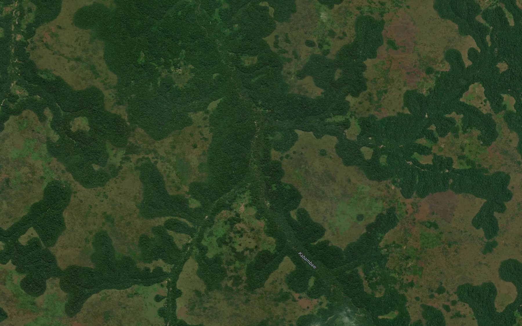 Satellite map of the Bendaie