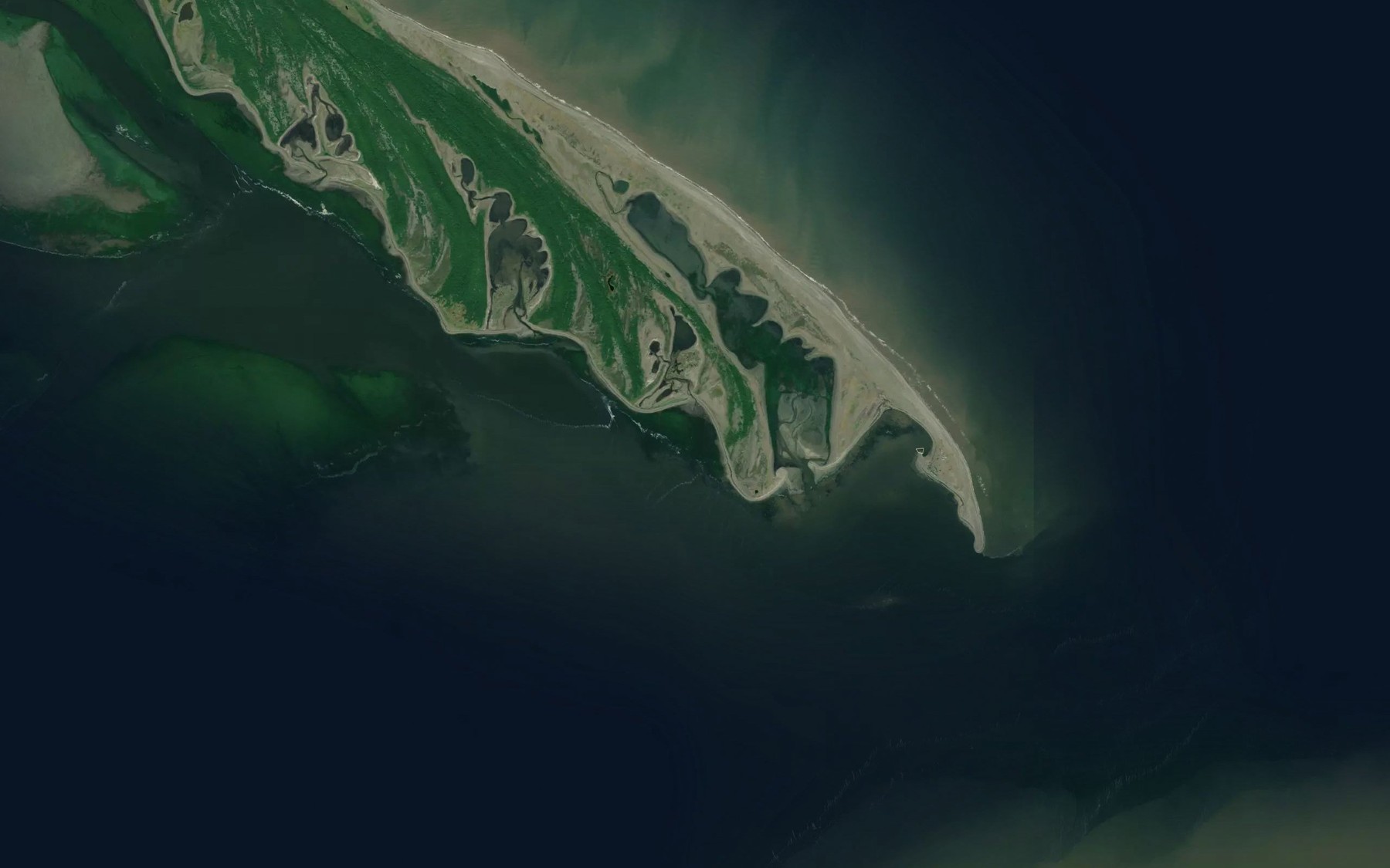 Satellite map of the Bukhta Tikhaya