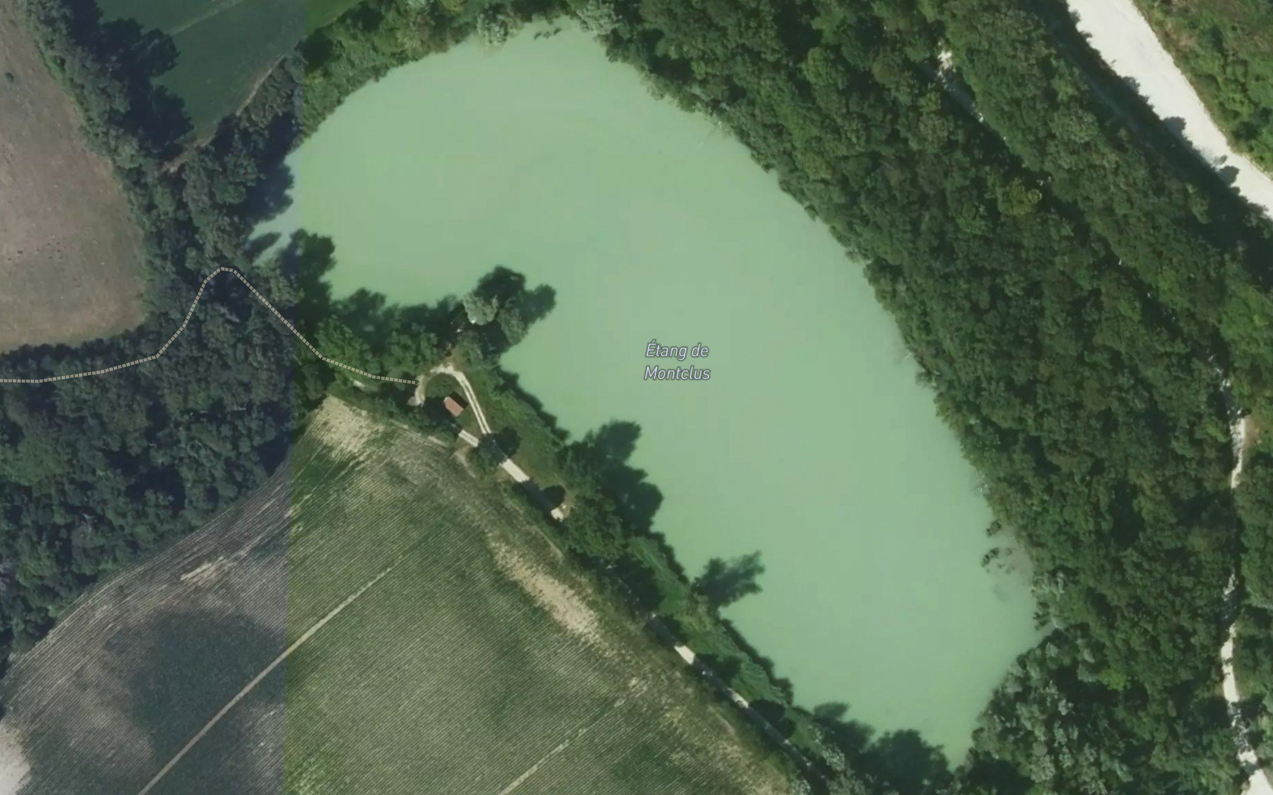 Etang de Montclus