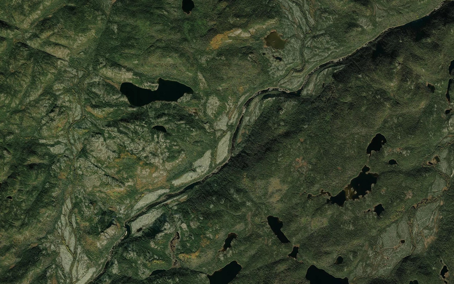 Satellite map of the Coude Kanatuapiaht