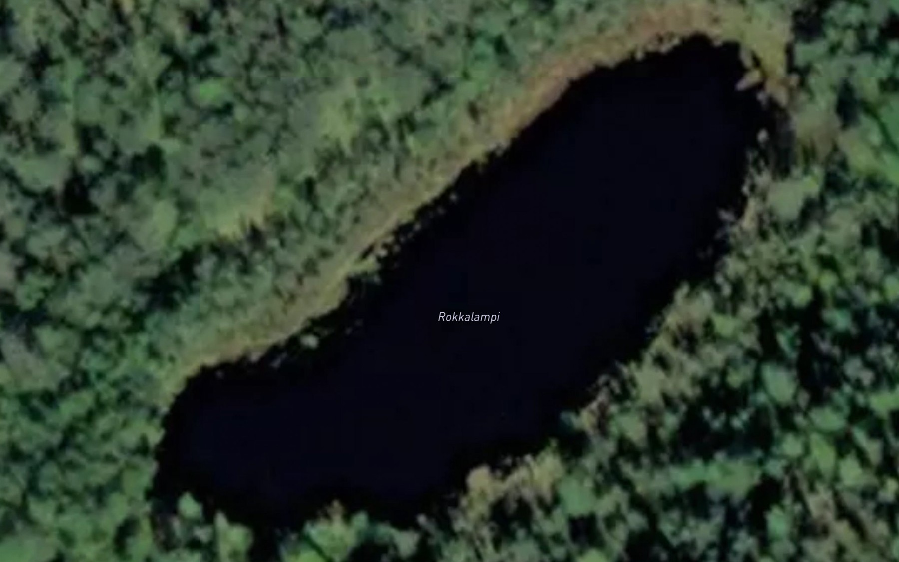 Satellite map of the Rokkalampi