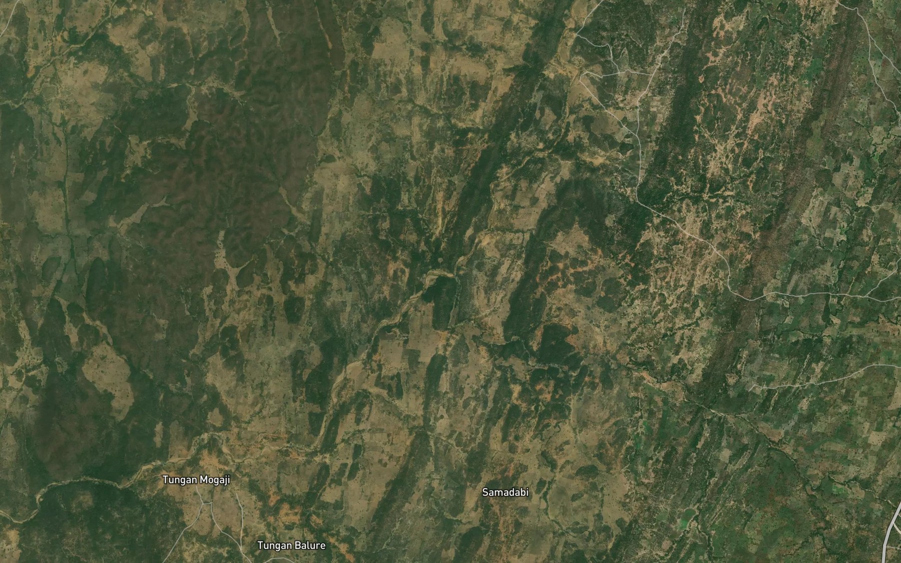 Satellite map of the River Jabaru