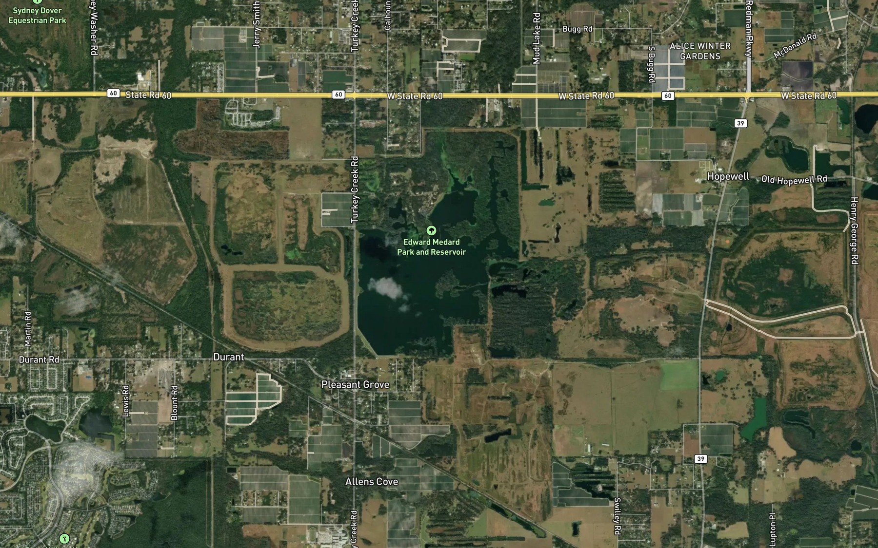 Satellite map of the Spot 6