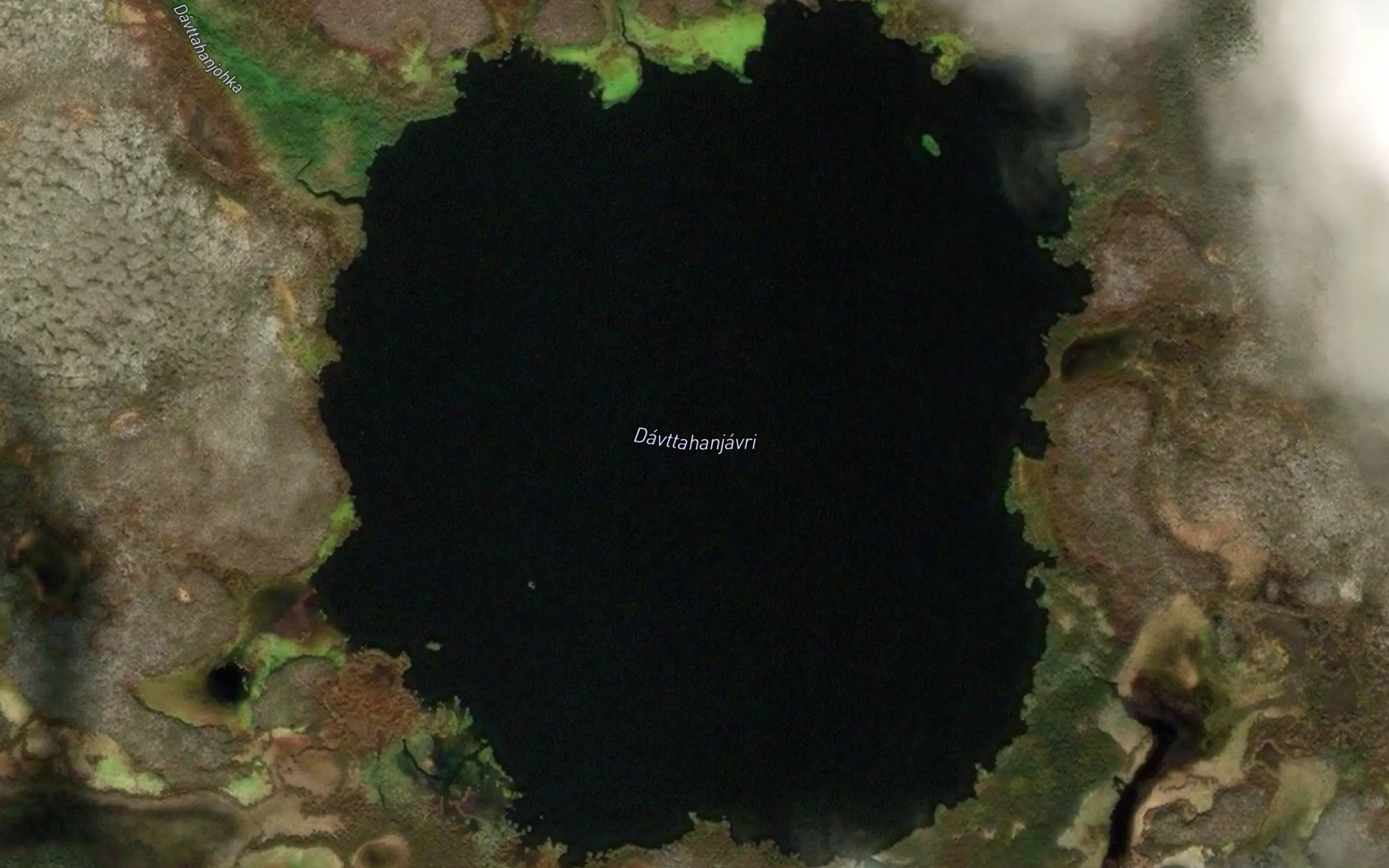 Satellite map of the Davtahanjavri