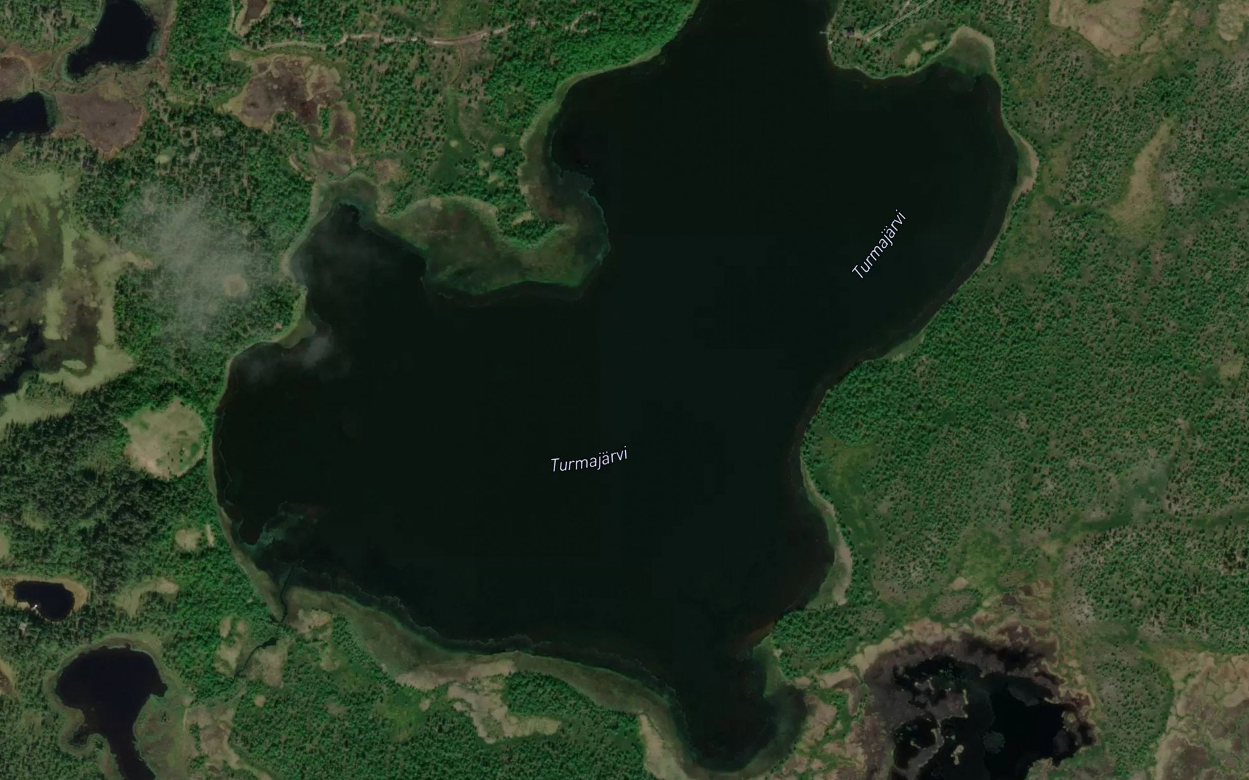 Satellite map of the Turmajarvi