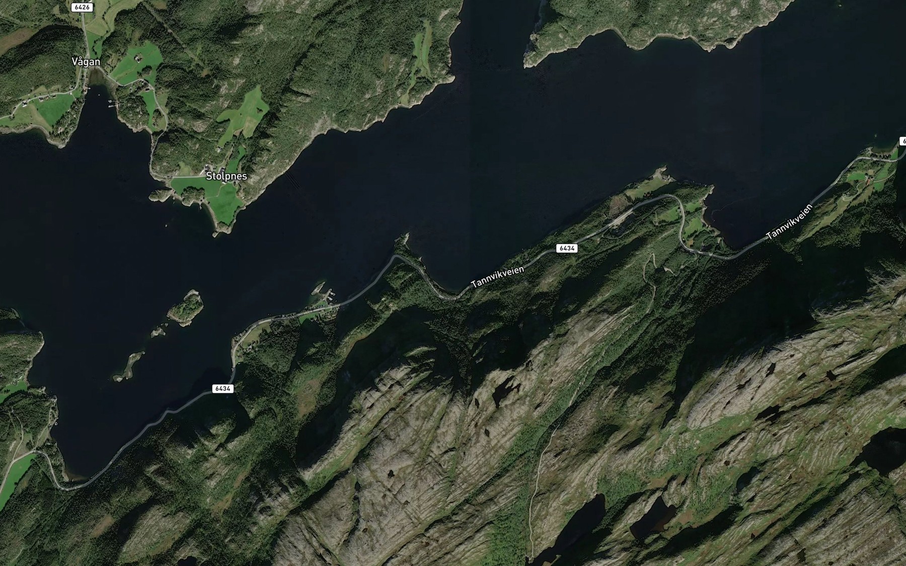 Satellite map of the Buttulsbugen