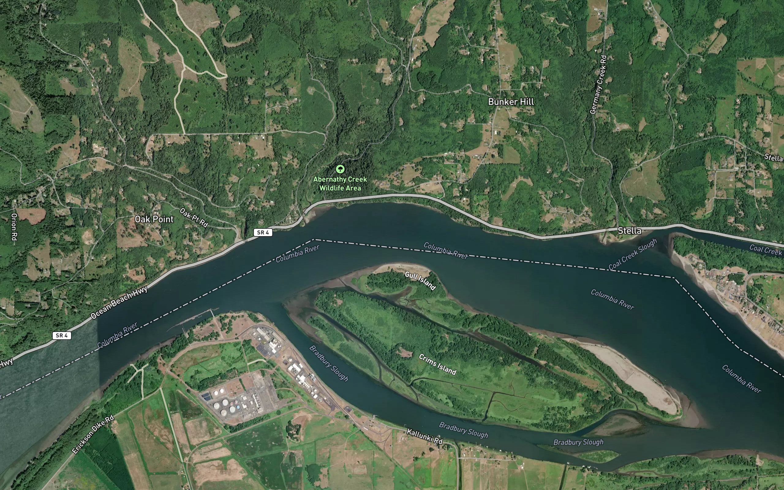 Gull Island Turn and Channel