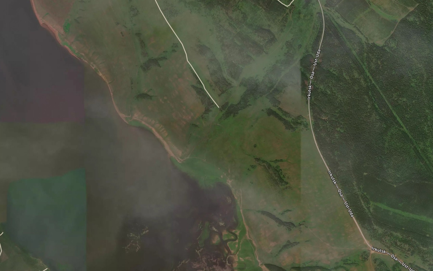 Satellite map of the Orlok