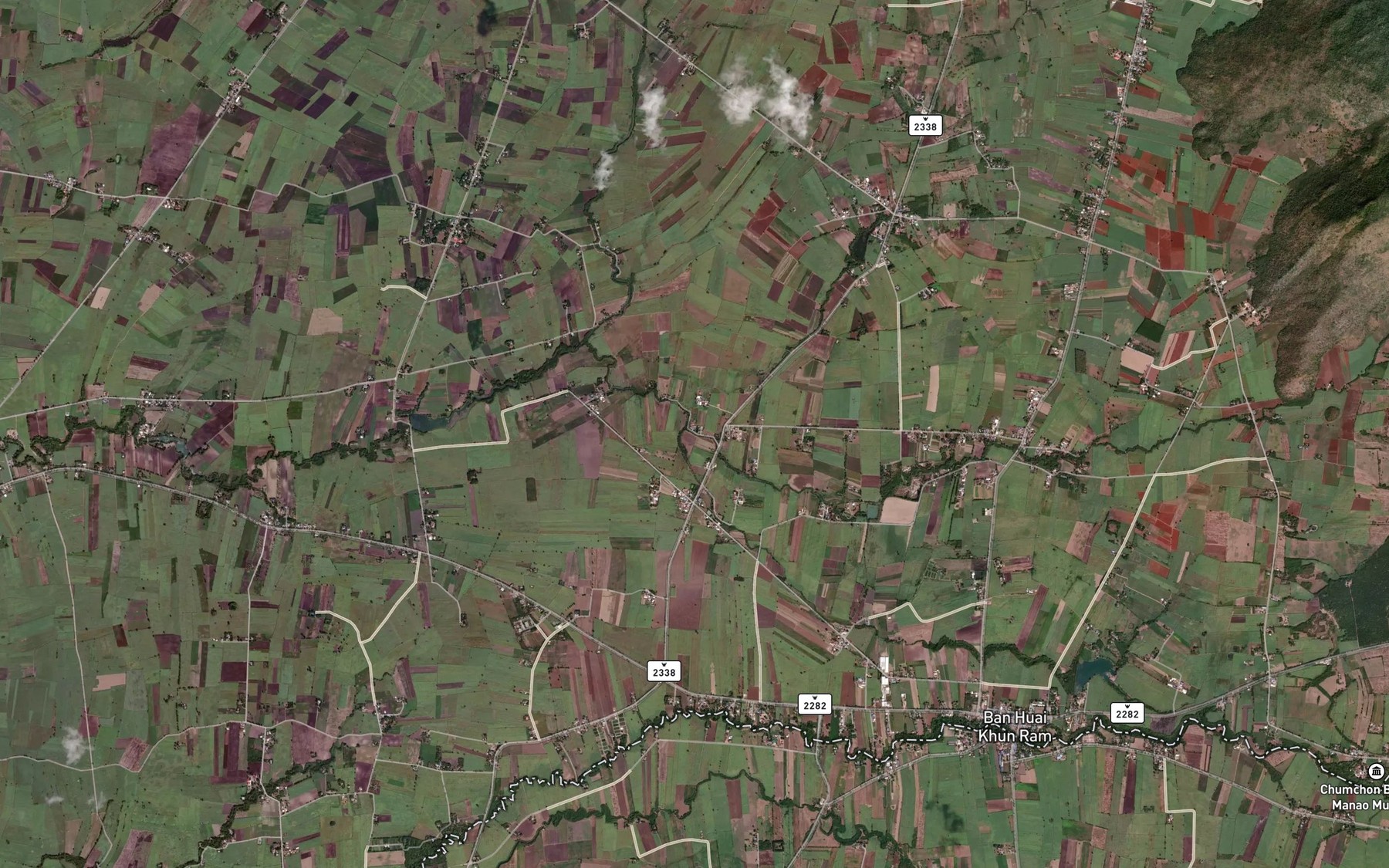 Satellite map of the Khlong Sap Pa Daeng