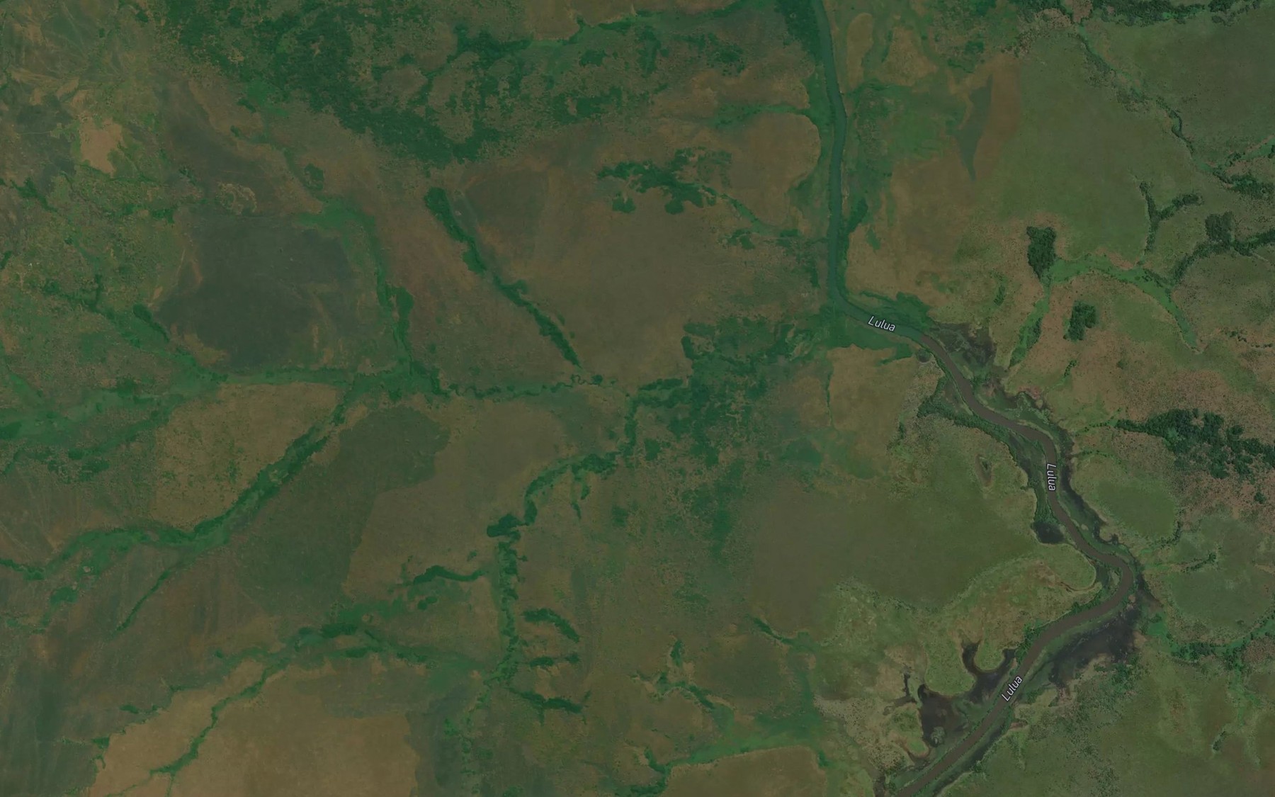 Satellite map of the Kewe