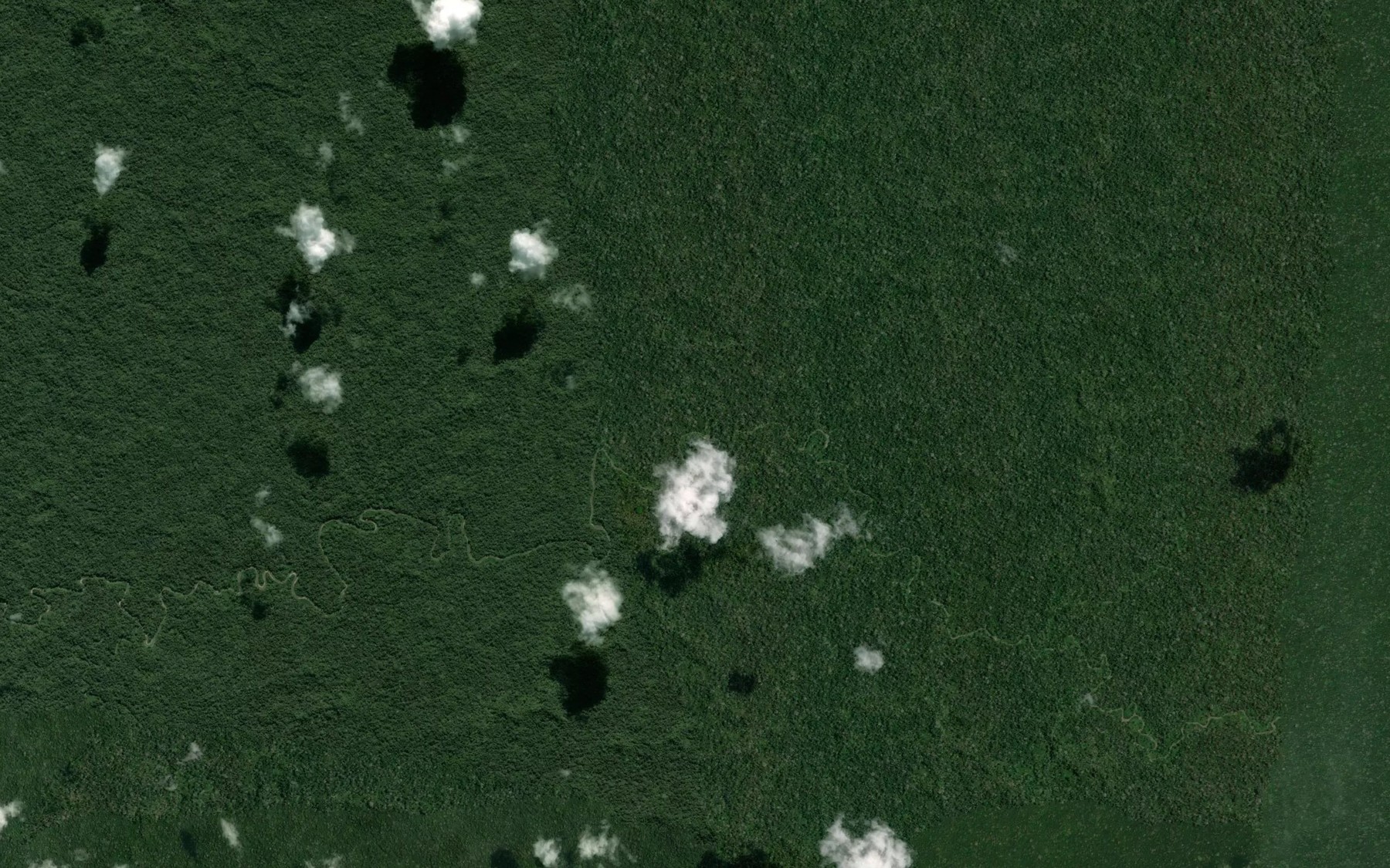 Satellite map of the Quebrada Toe