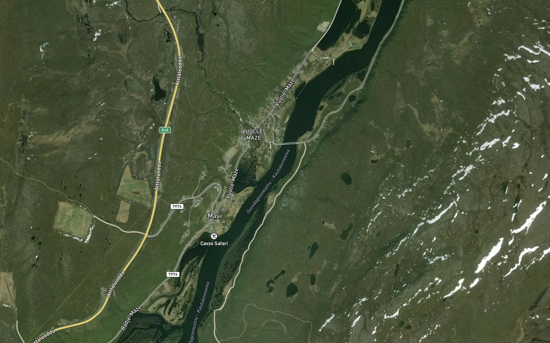 Satellite map of the Nilpaguoika