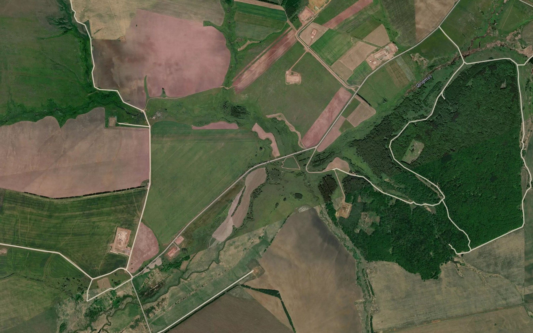 Satellite map of the Tolpash