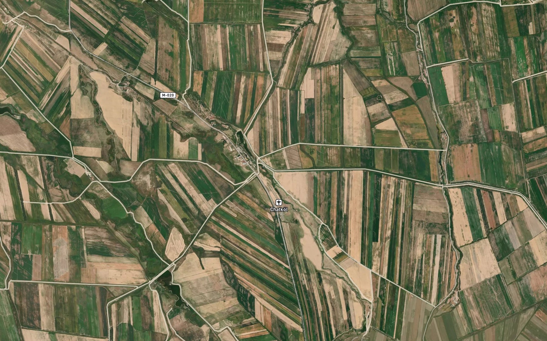 Satellite map of the Sovkhoz Kanaly