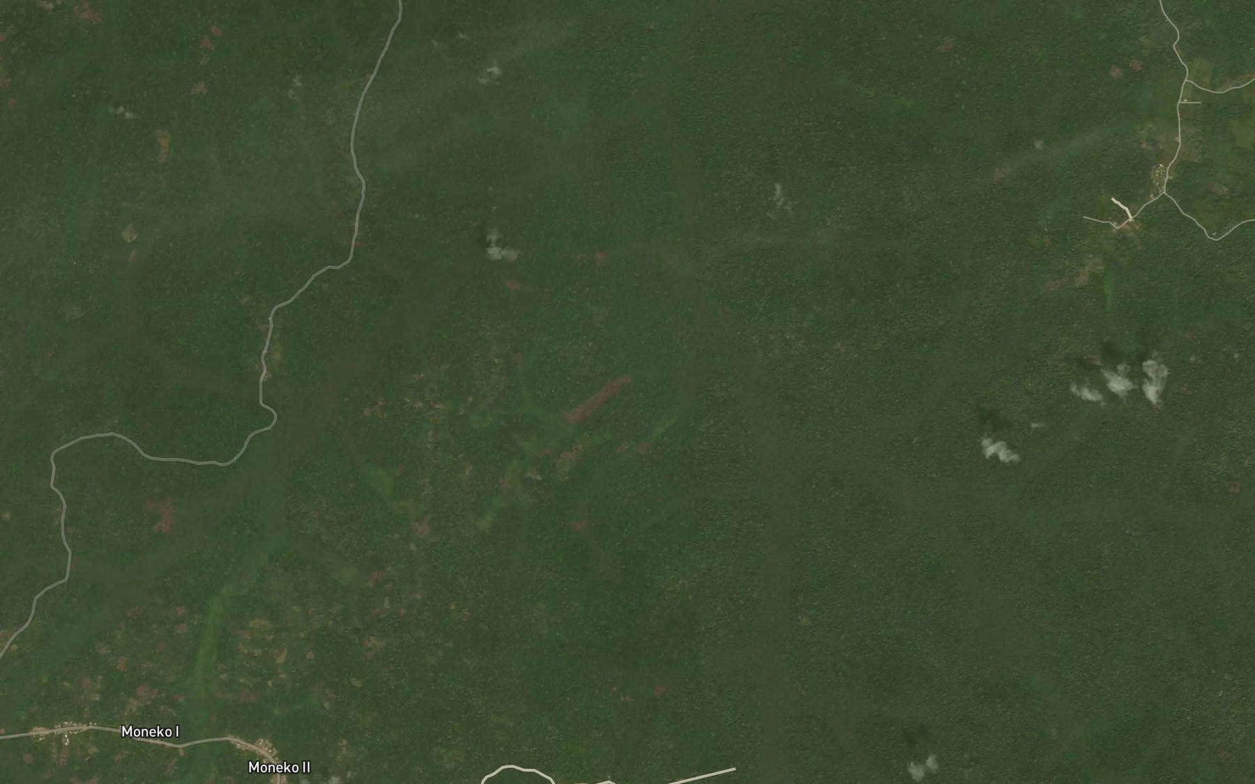 Satellite map of the Asengele
