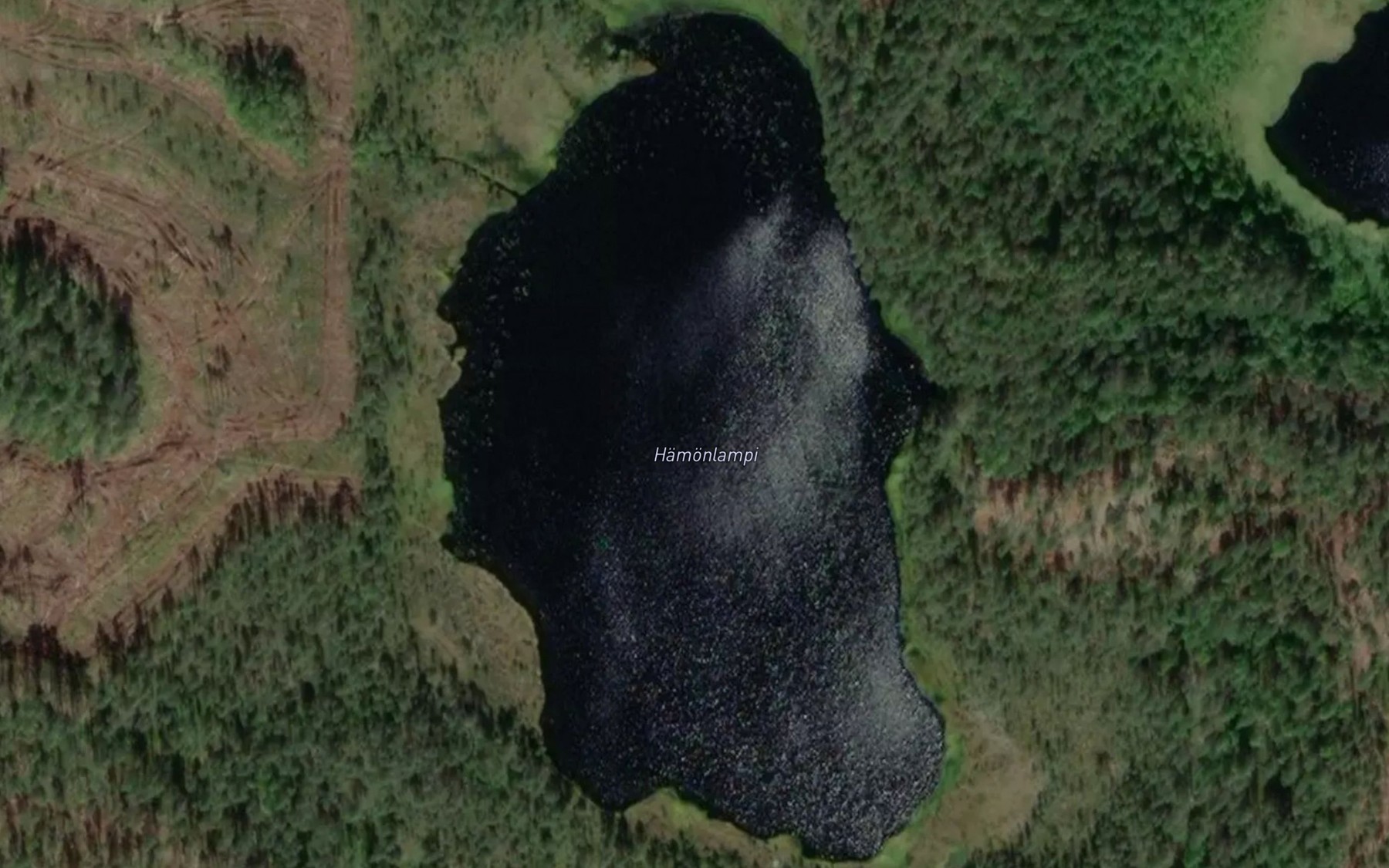 Satellite map of the Hamonlammit