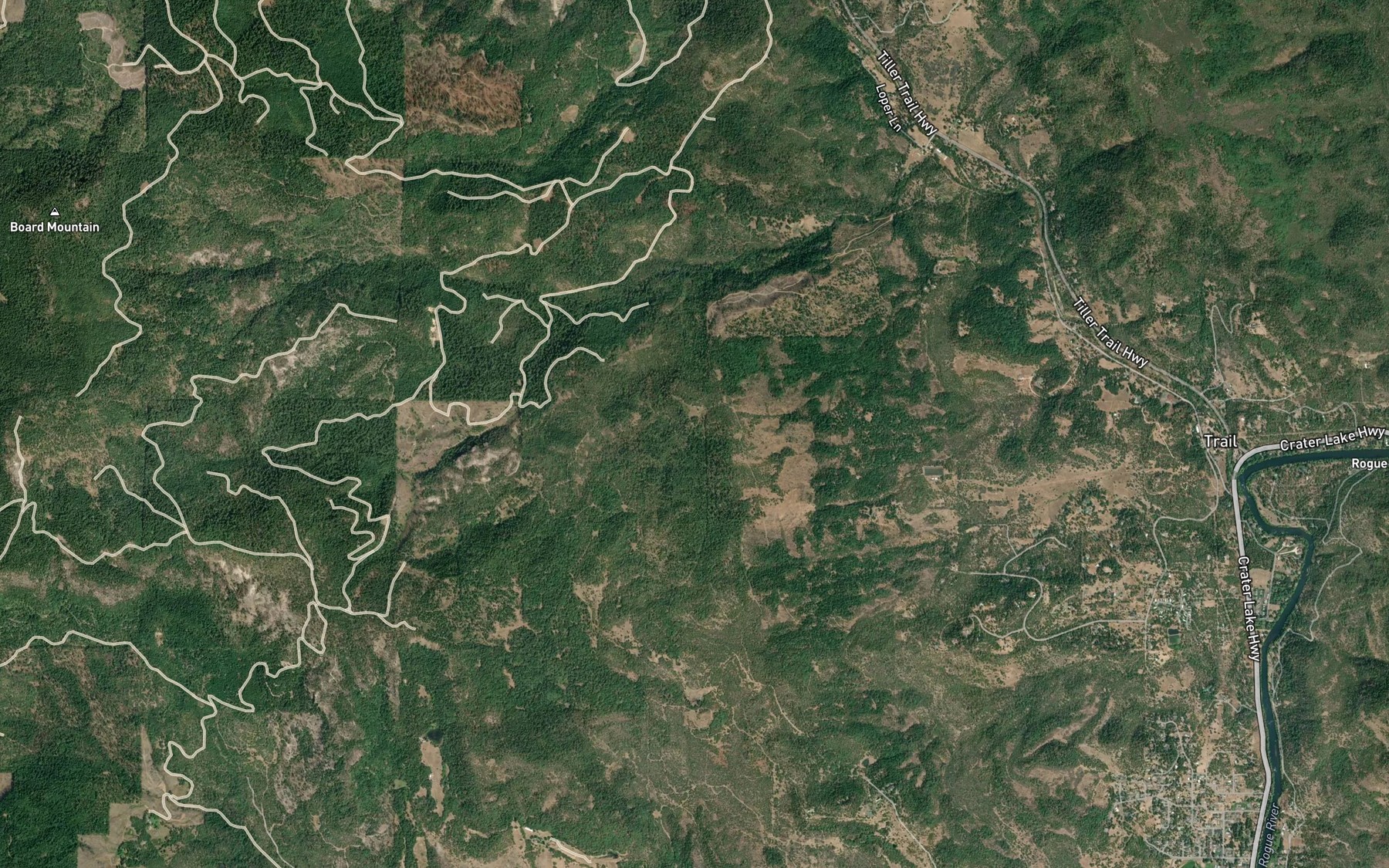 Satellite map of the Cold Spring