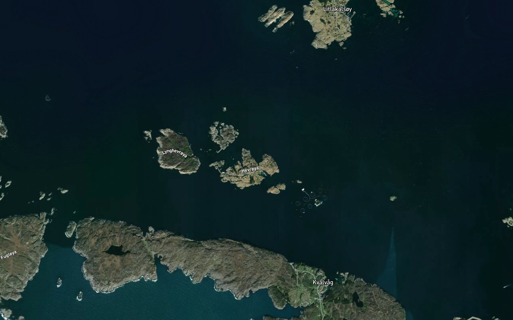 Satellite map of the Likvik