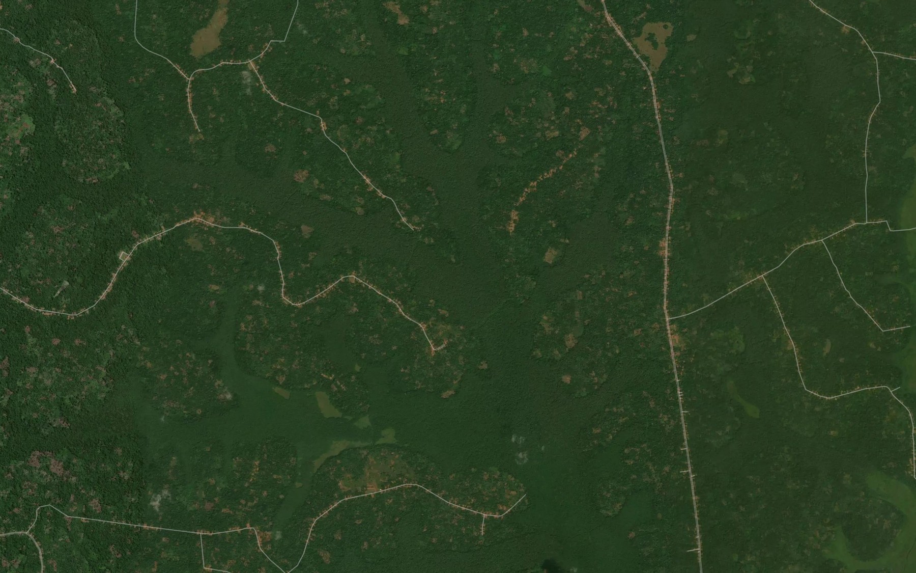 Satellite map of the Bakuma