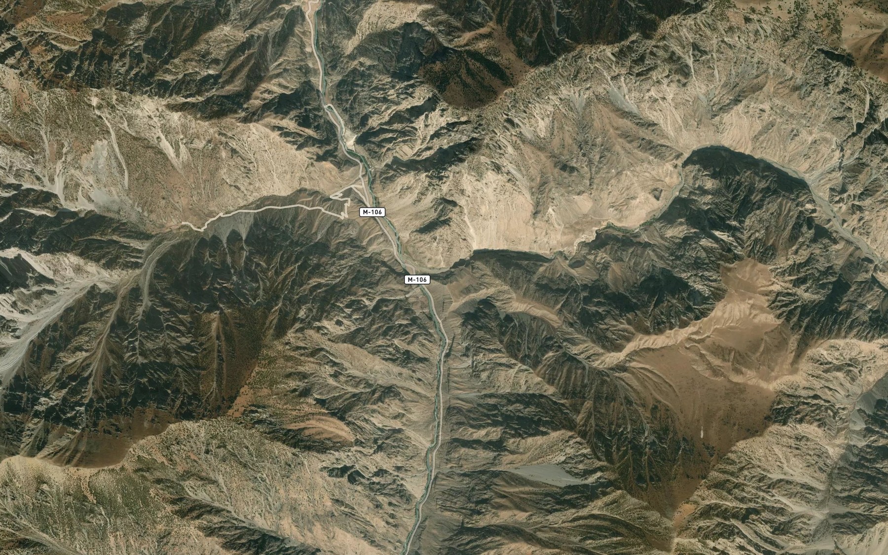 Satellite map of the Tegermech