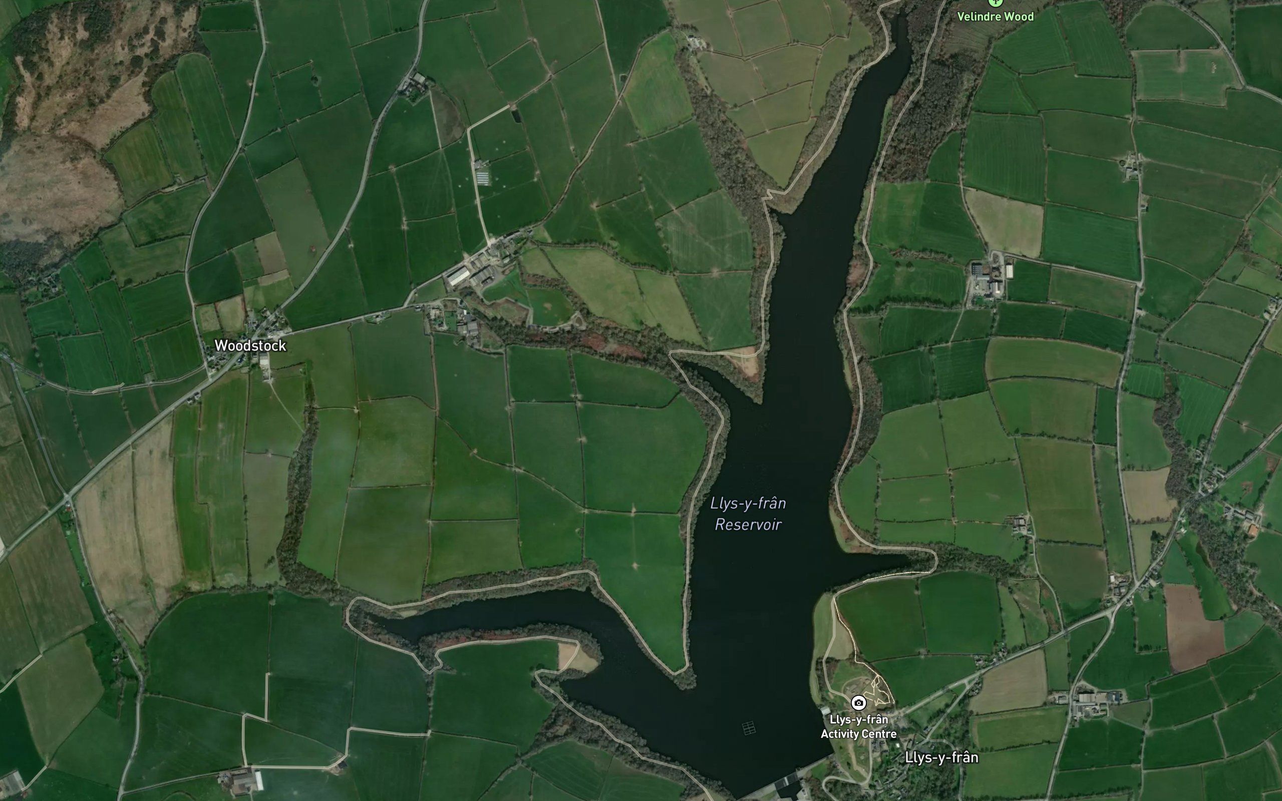 Llys-y-fran Reservoir