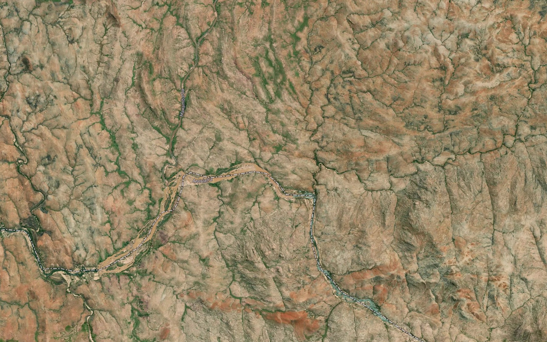 Satellite map of the Kamaka