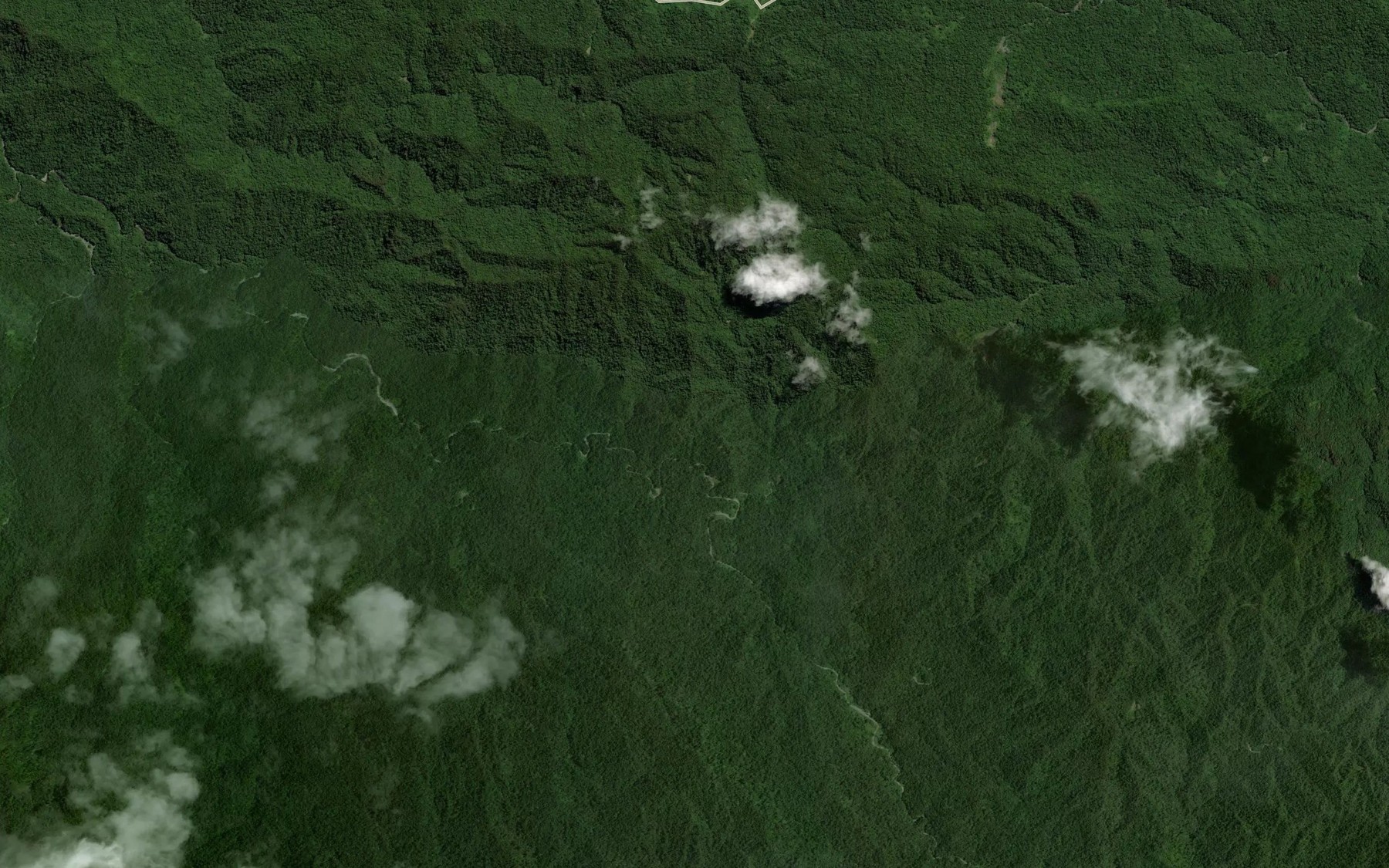 Satellite map of the Nepi Creek