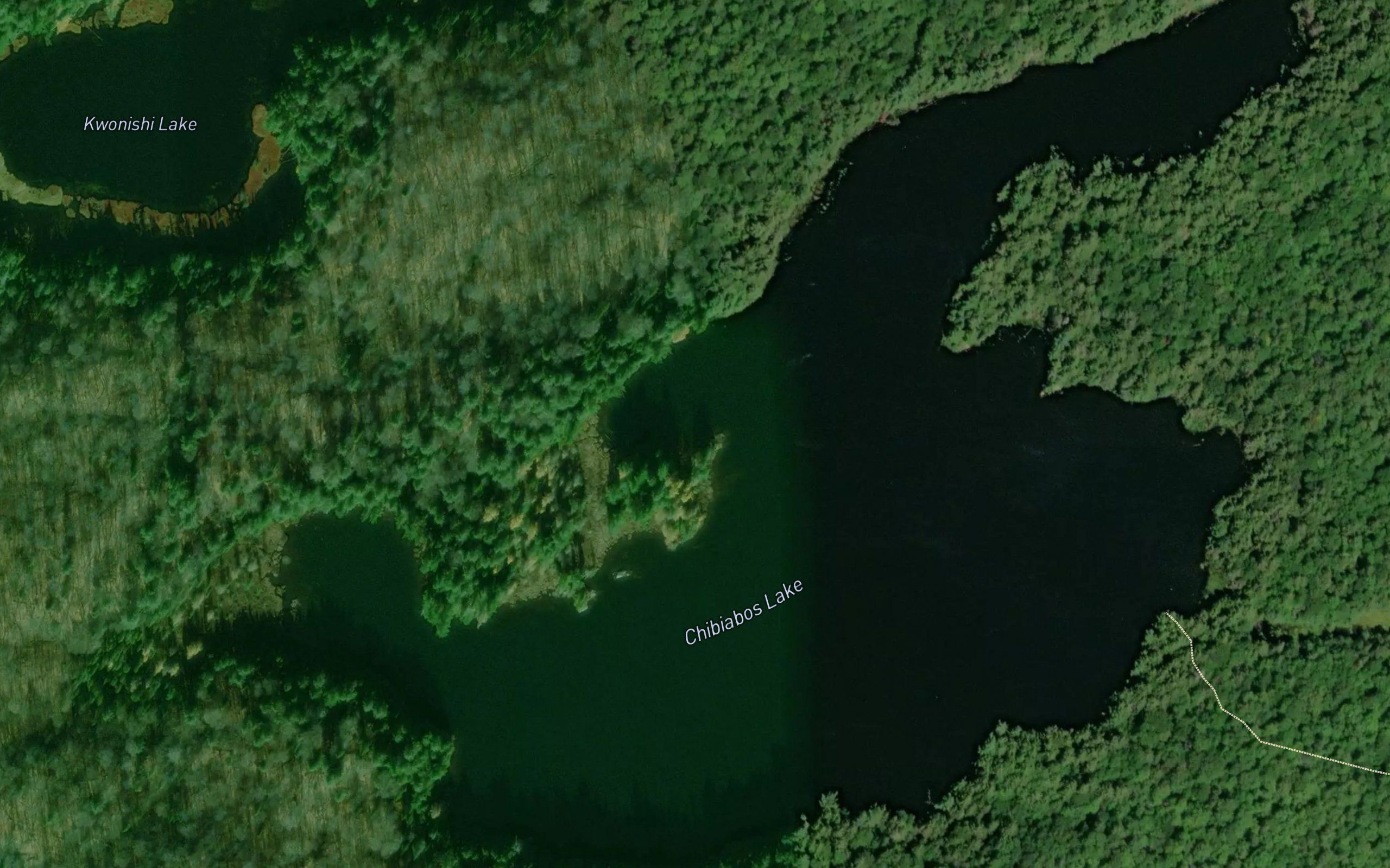 Chibiabos Lake