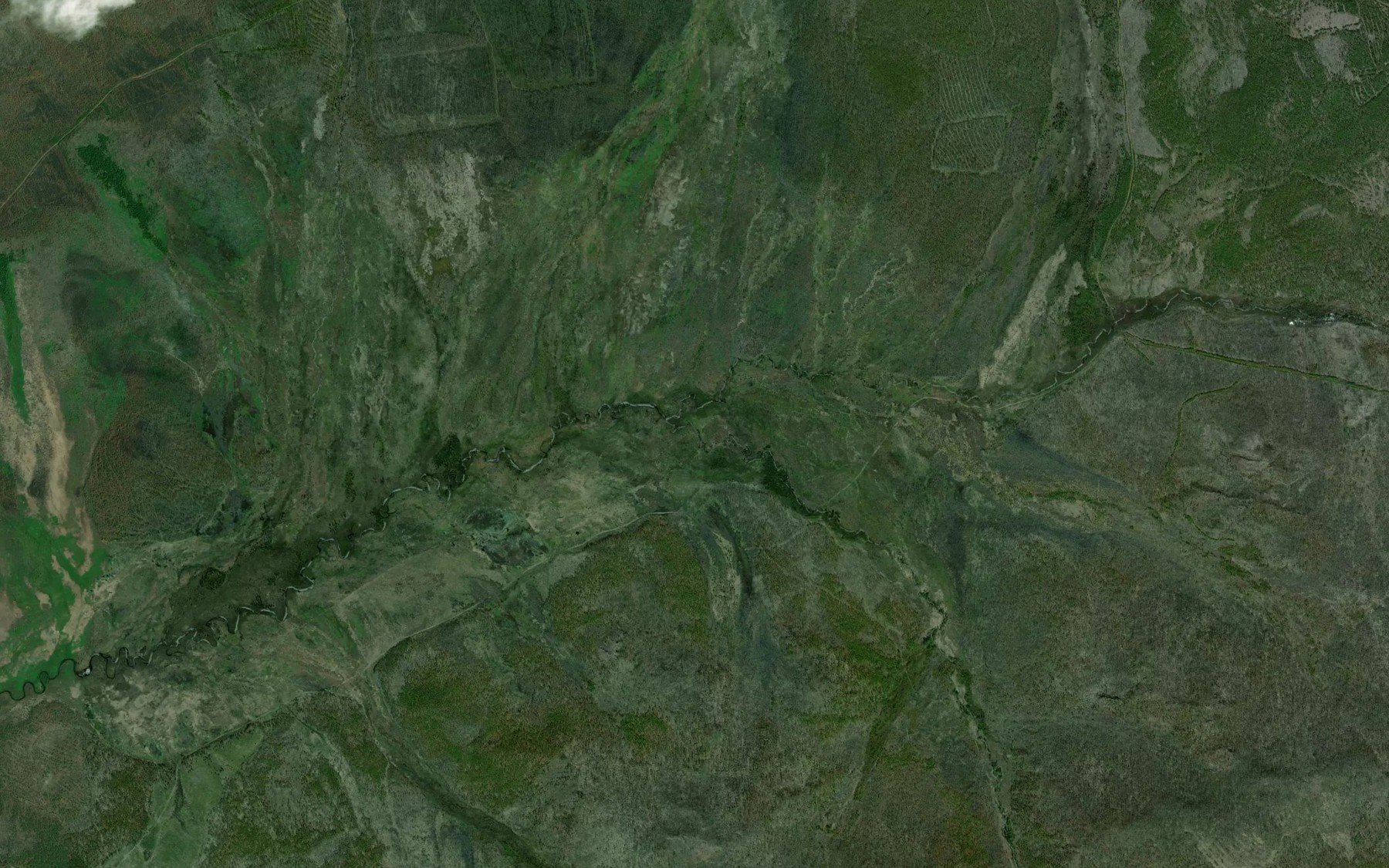 Satellite map of the Dudakit